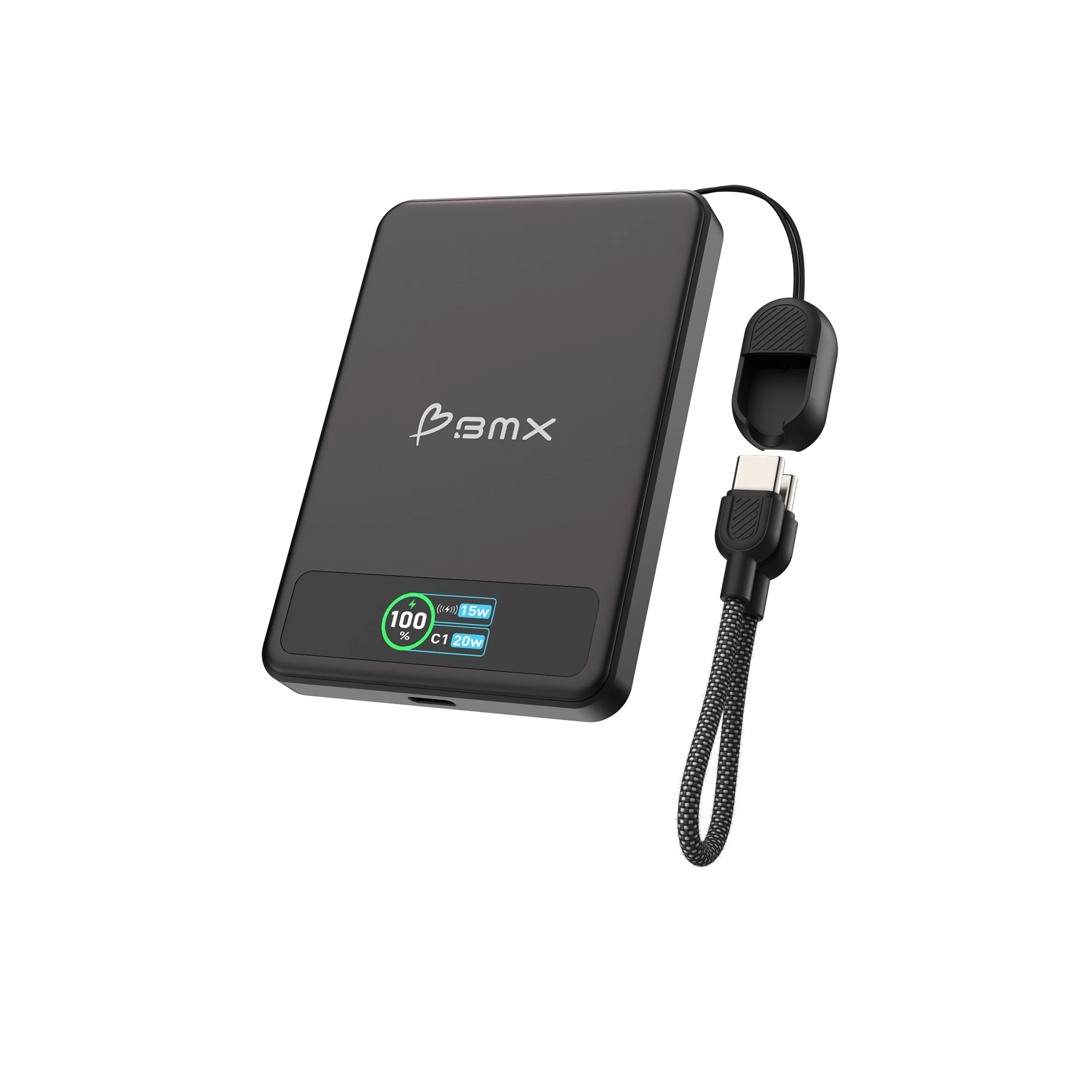 BMX SolidSafe solid-state Qi2 magnetic powerbank (5.000 mah/20W) - Image 5