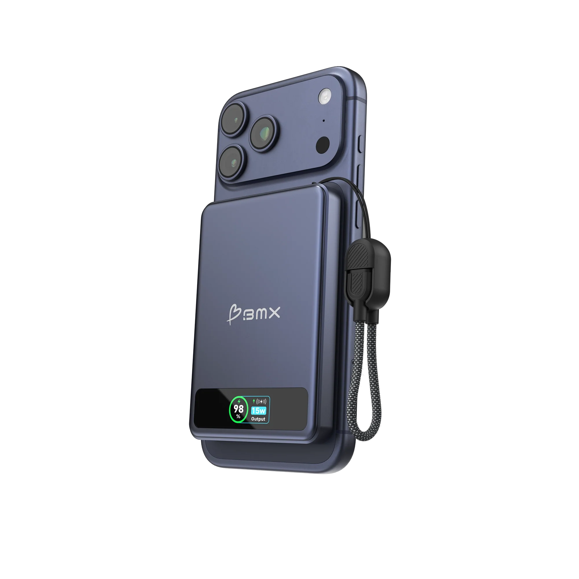 BMX SolidSafe solid-state Qi2 magnetic powerbank (5.000 mah/20W) - Image 6