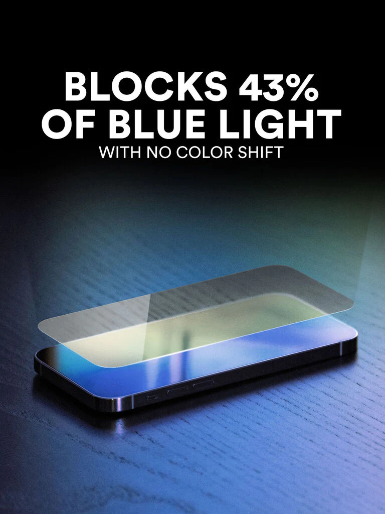 BodyGuardz Pure 3 EyeGuard screen protector iPhone 15/15 Pro & iPhone 16 - Image 2