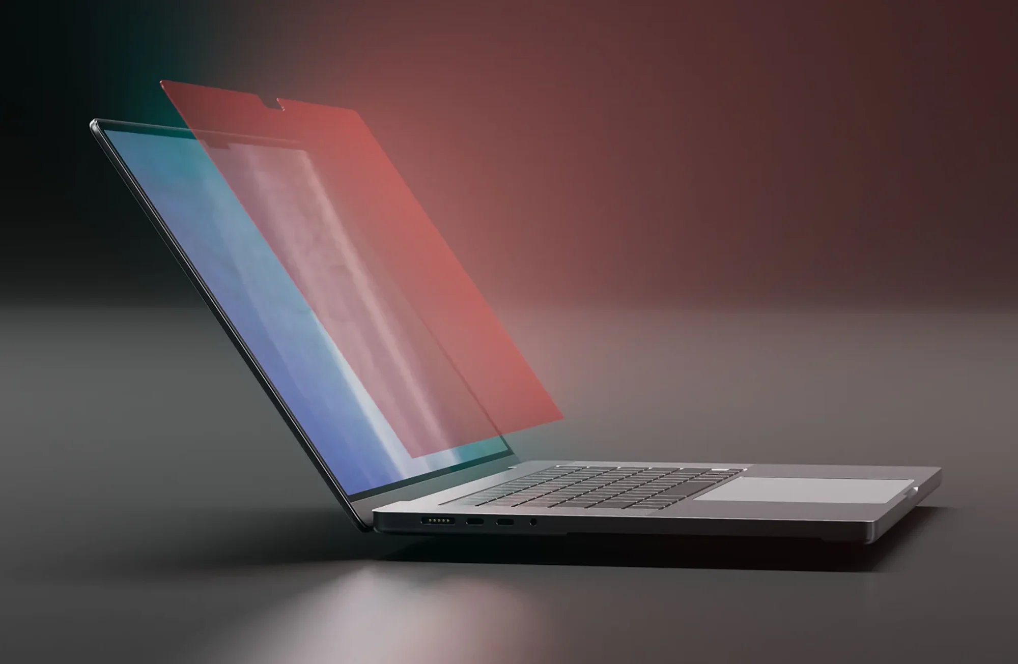 BodyGuardz Red Light Converter screen protector MacBook Air 13" (M5) - Image 2