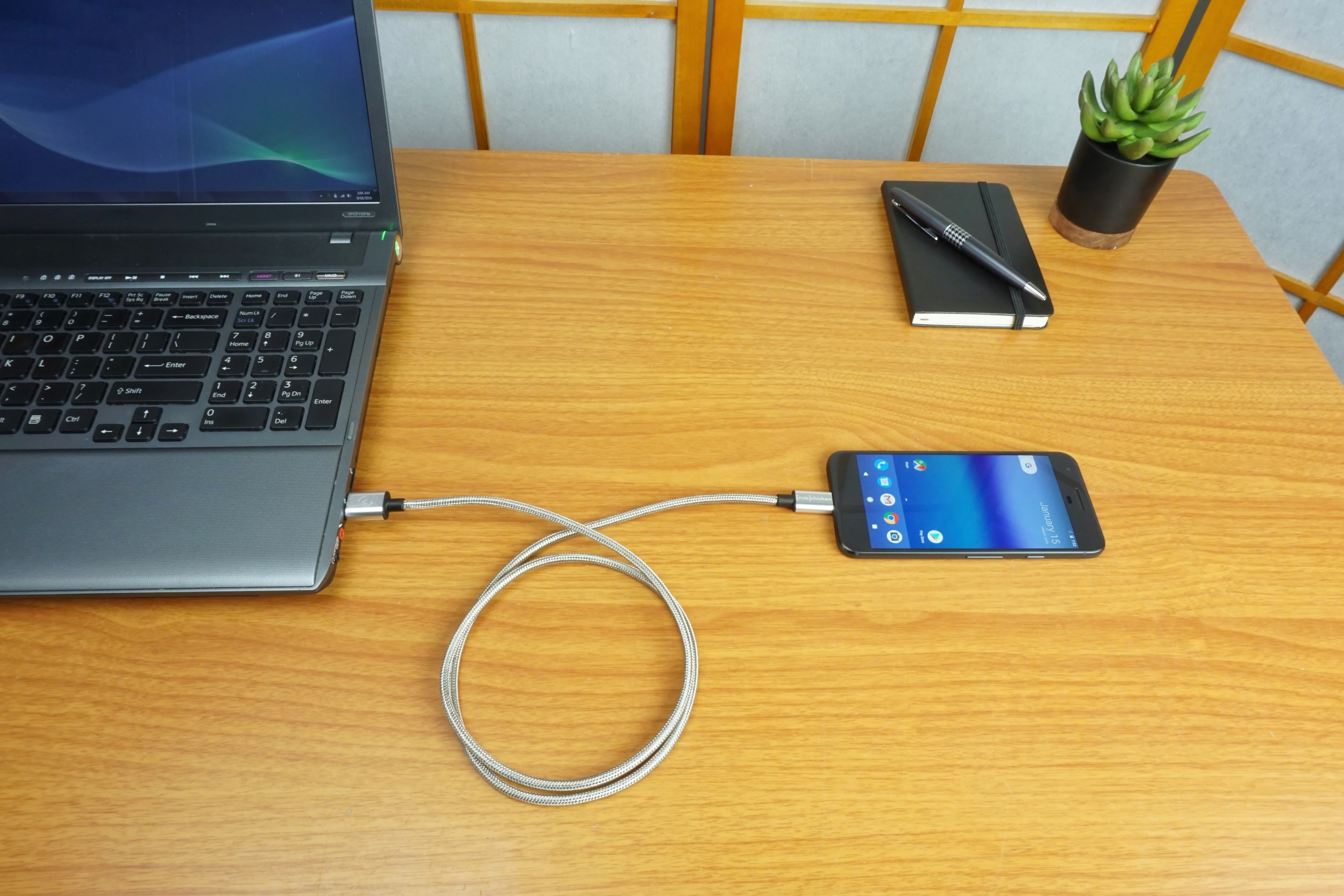 FuseChicken Armour Charge USB-C to USB-A cable (1m) - Image 3