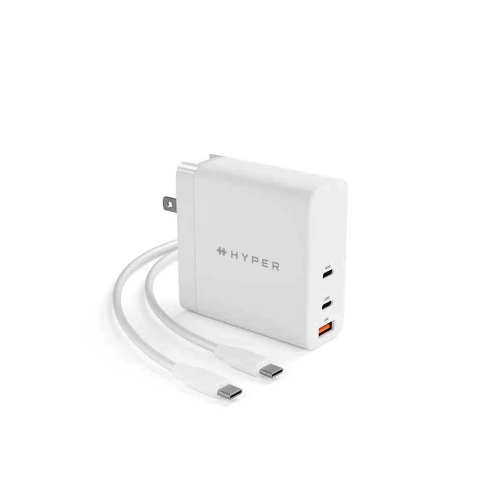 Hyper HyperJuice 3-port GaN travel charger (140W)