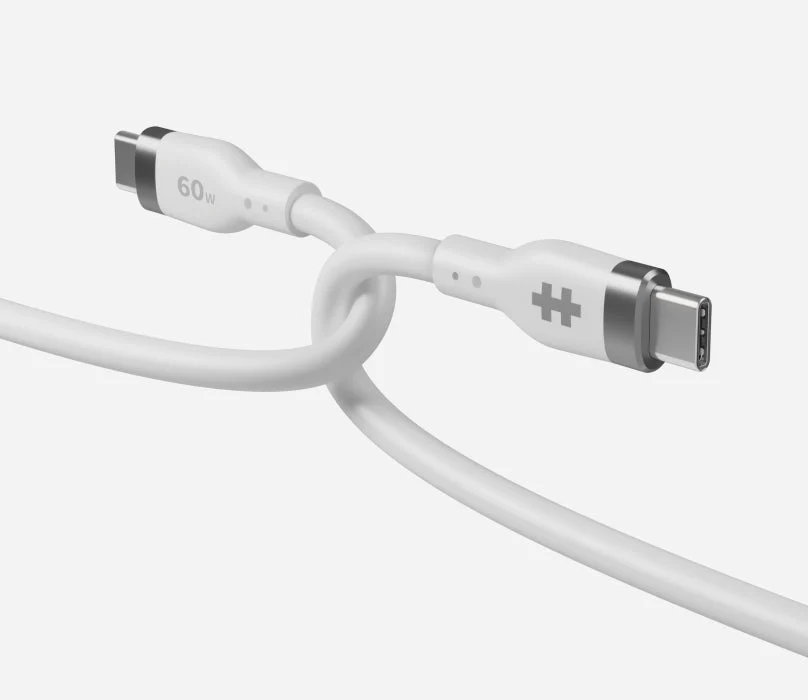 Hyper HyperJuice USB-C to USB-C silicone charging cable (1.5m/60W) - Image 2