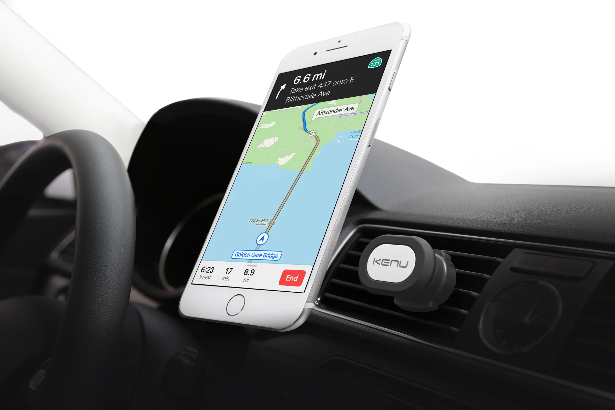 Kenu Airframe Magnetic iPhone car vent mount - Image 7