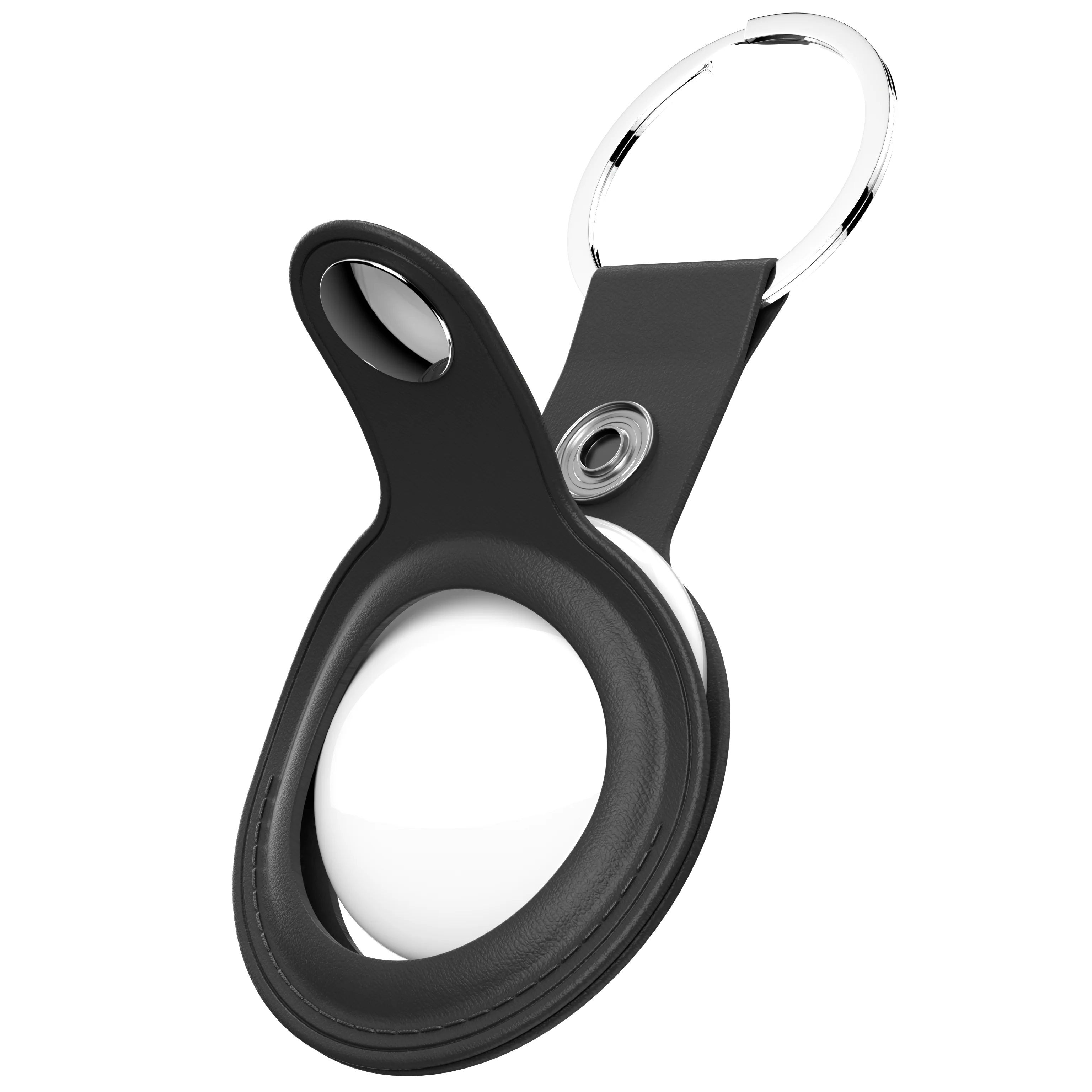 KeyBudz AirTag leather keyring - Image 4