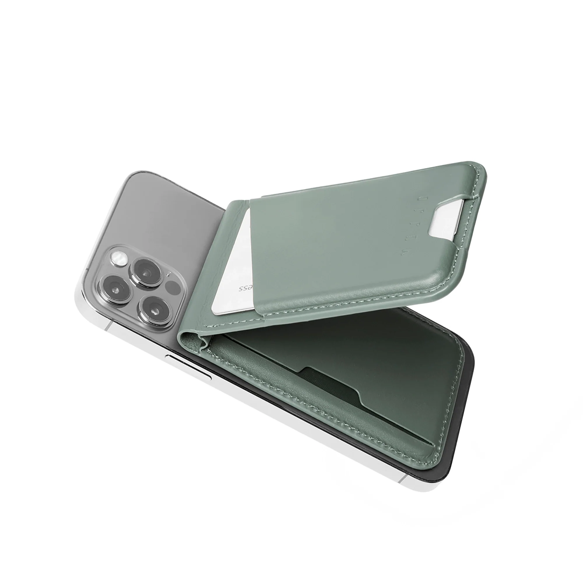 Mujjo Magsafe leather card wallet stand - Image 29