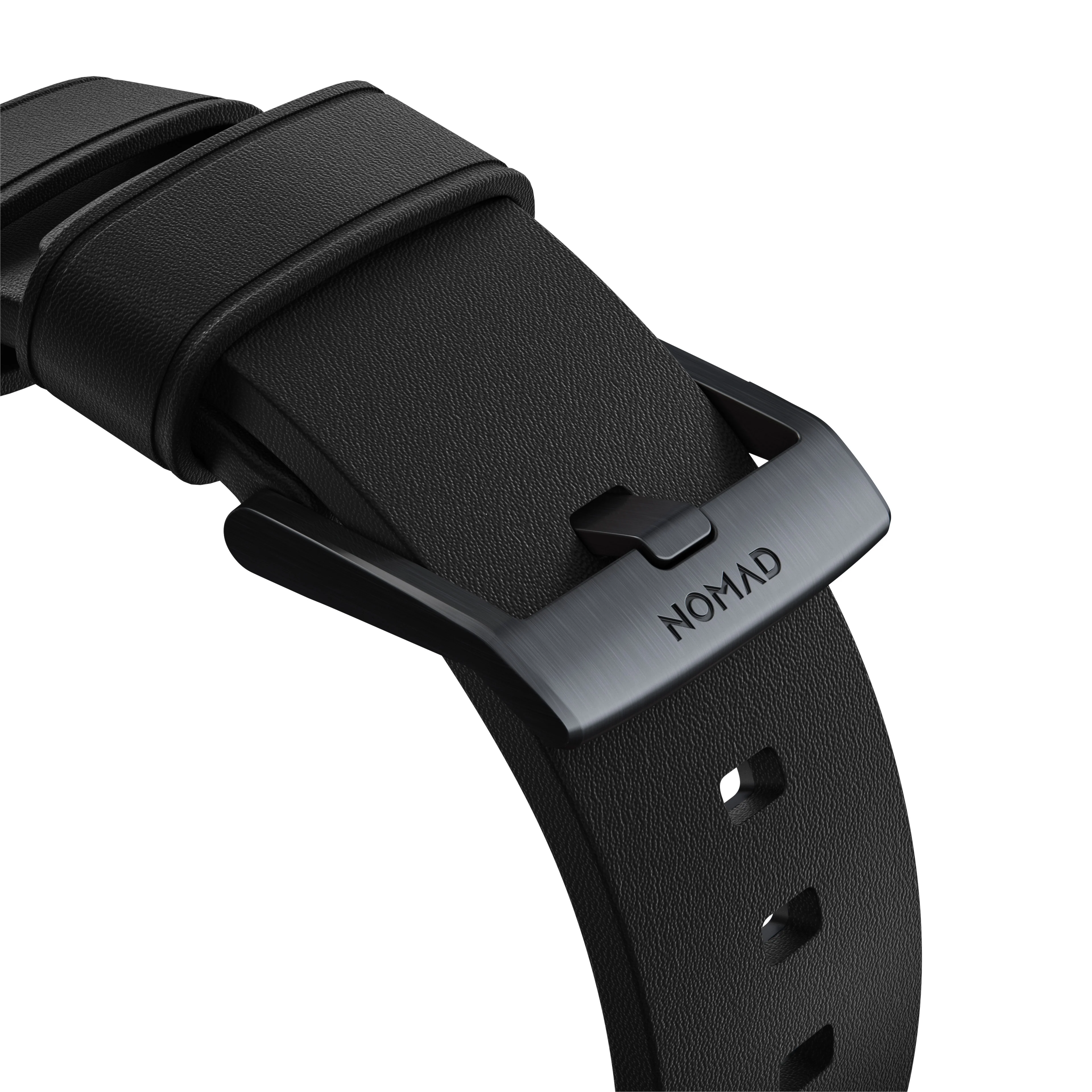 Nomad Active Pro leather band pro black / black hardware (45-49mm) - Image 7