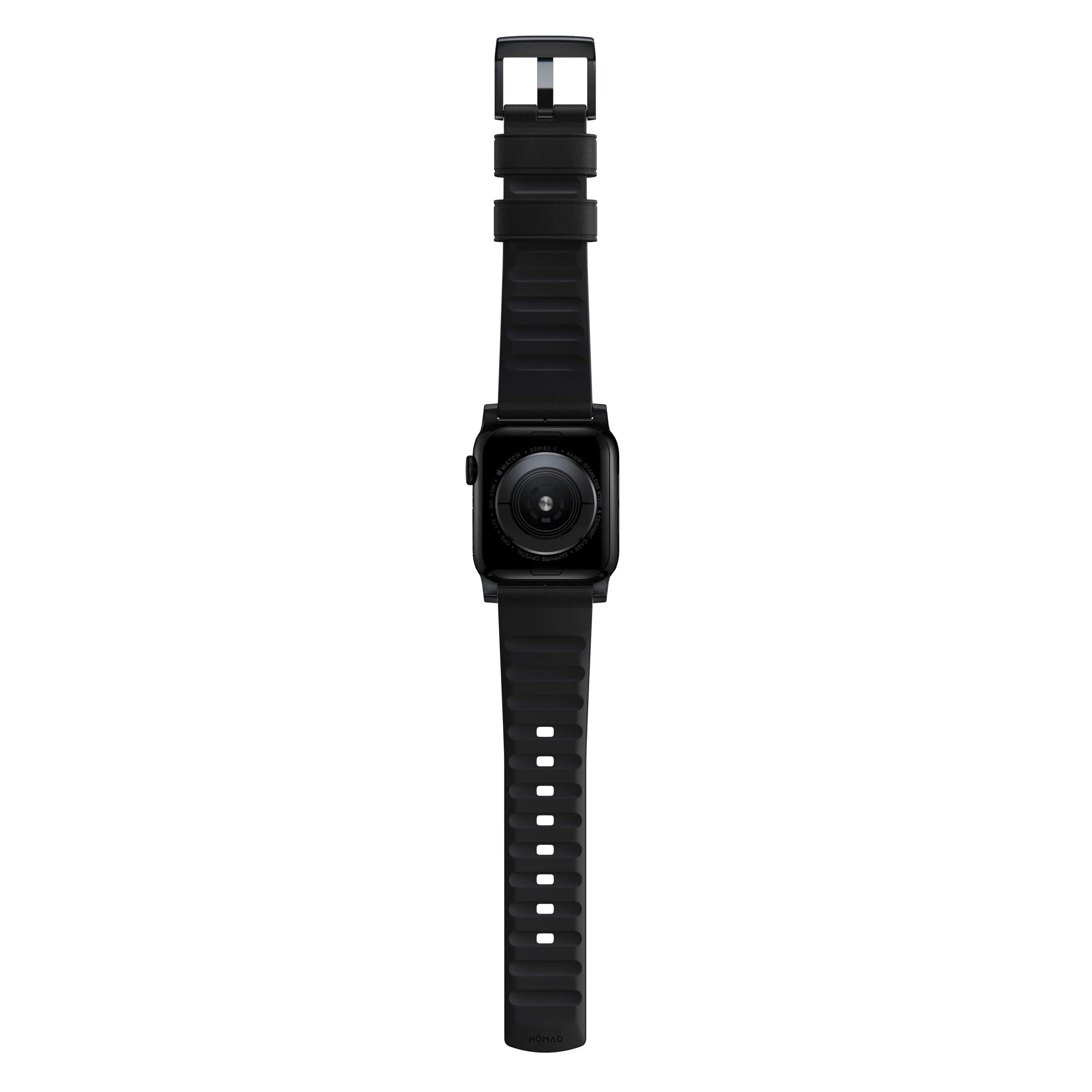 Nomad Active Pro leather band pro black / black hardware (45-49mm) - Image 9