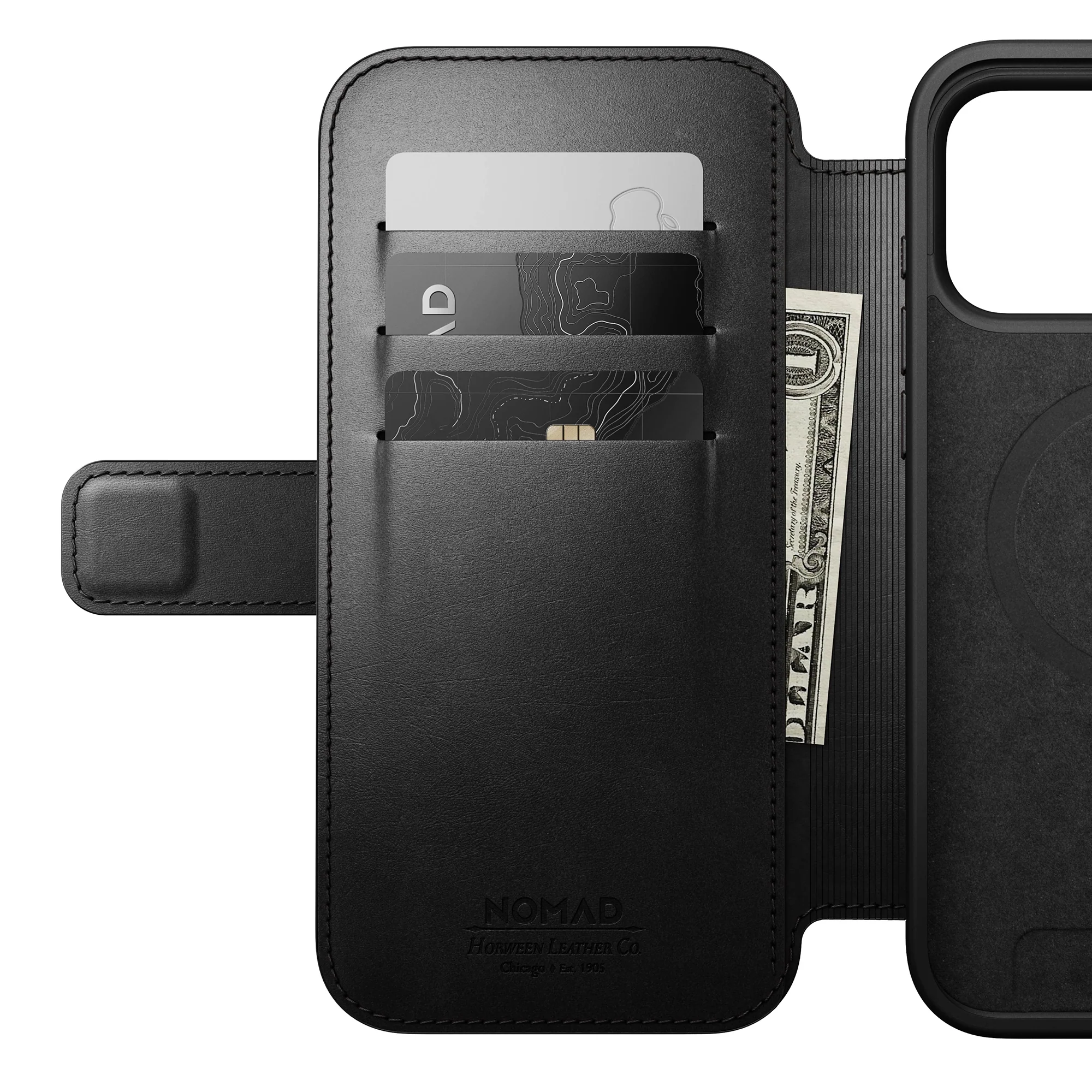 Nomad Horween leather folio iPhone 17 Pro Max - Image 28