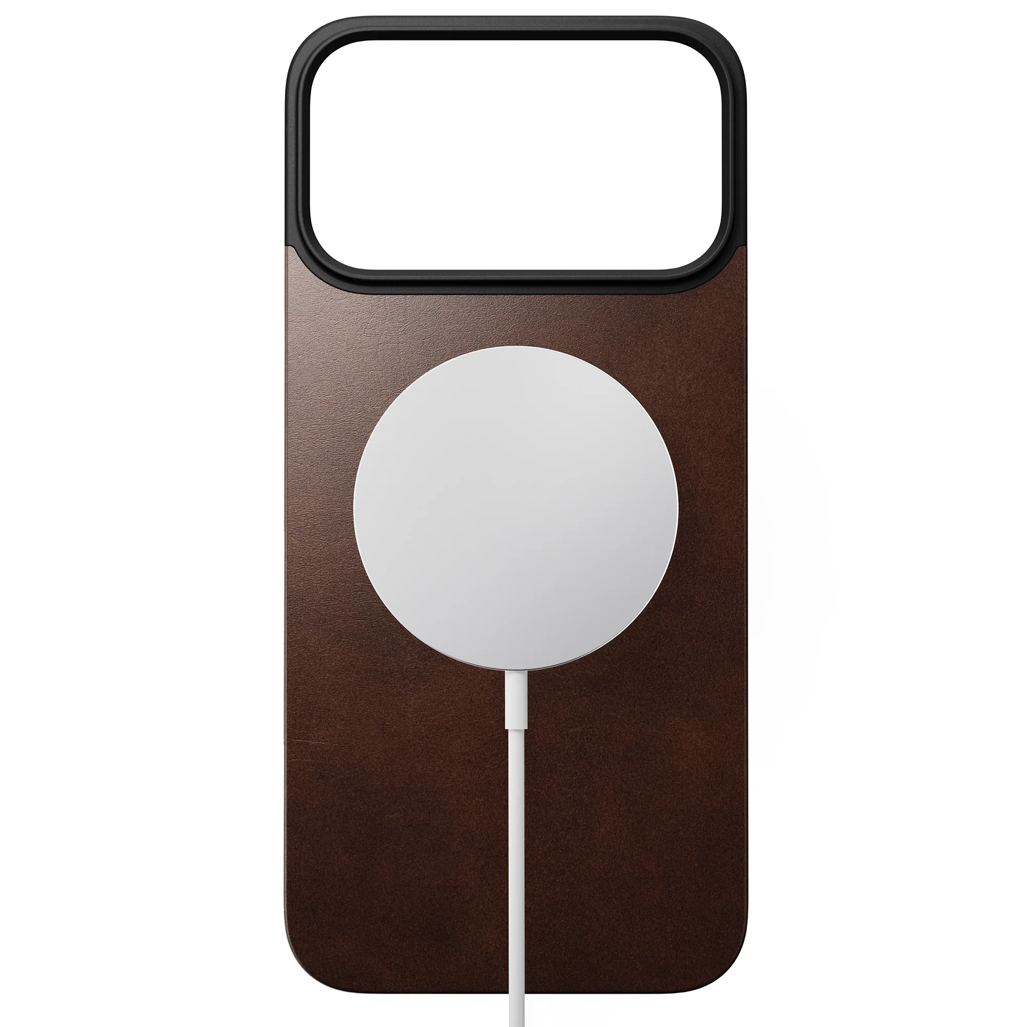 Nomad Magnetic Horween leather back iPhone 17 Pro Max - Image 7