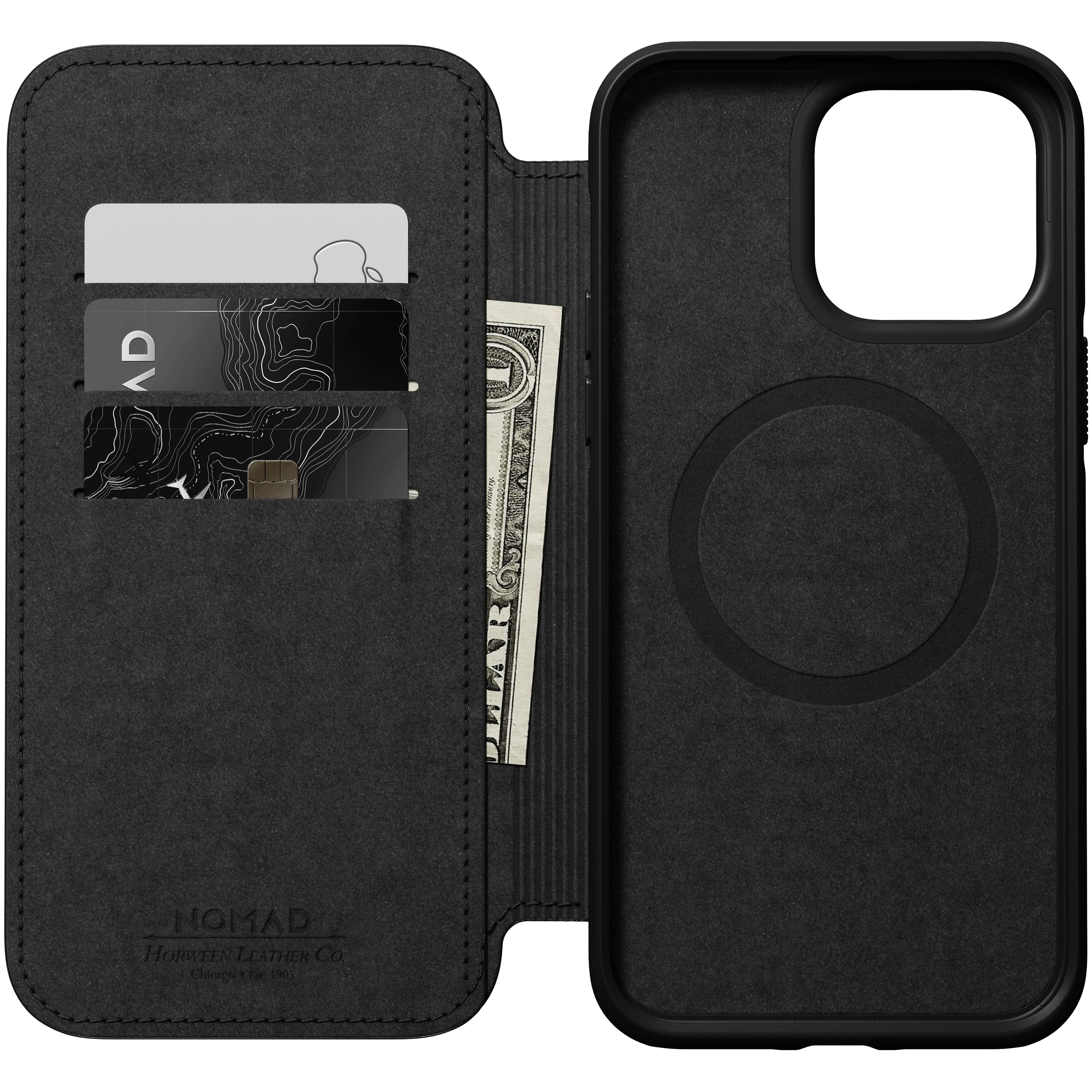 Nomad Modern Horween leather folio iPhone 14 Pro Max - Image 14