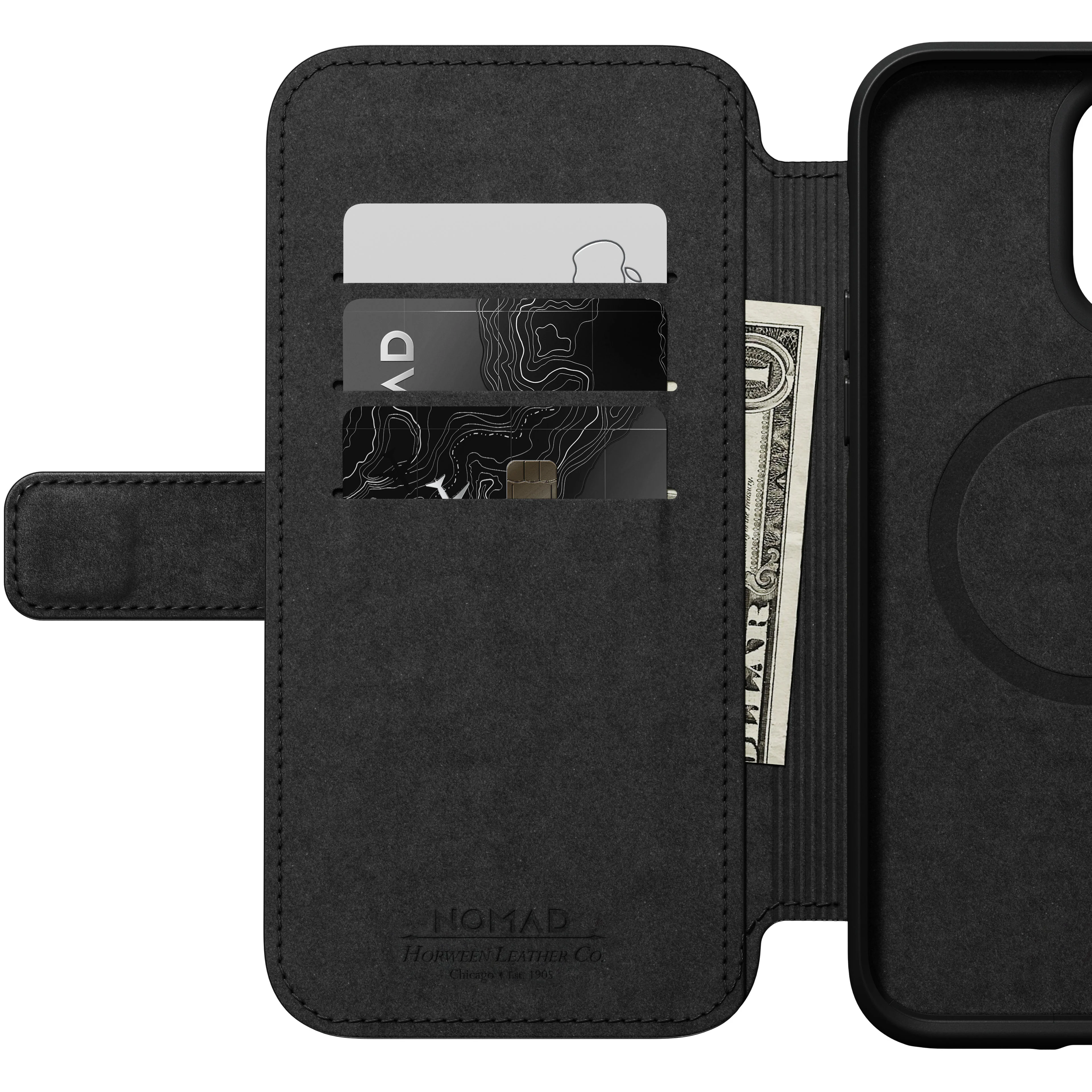 Nomad Modern Horween leather folio iPhone 14 Pro Max - Image 15