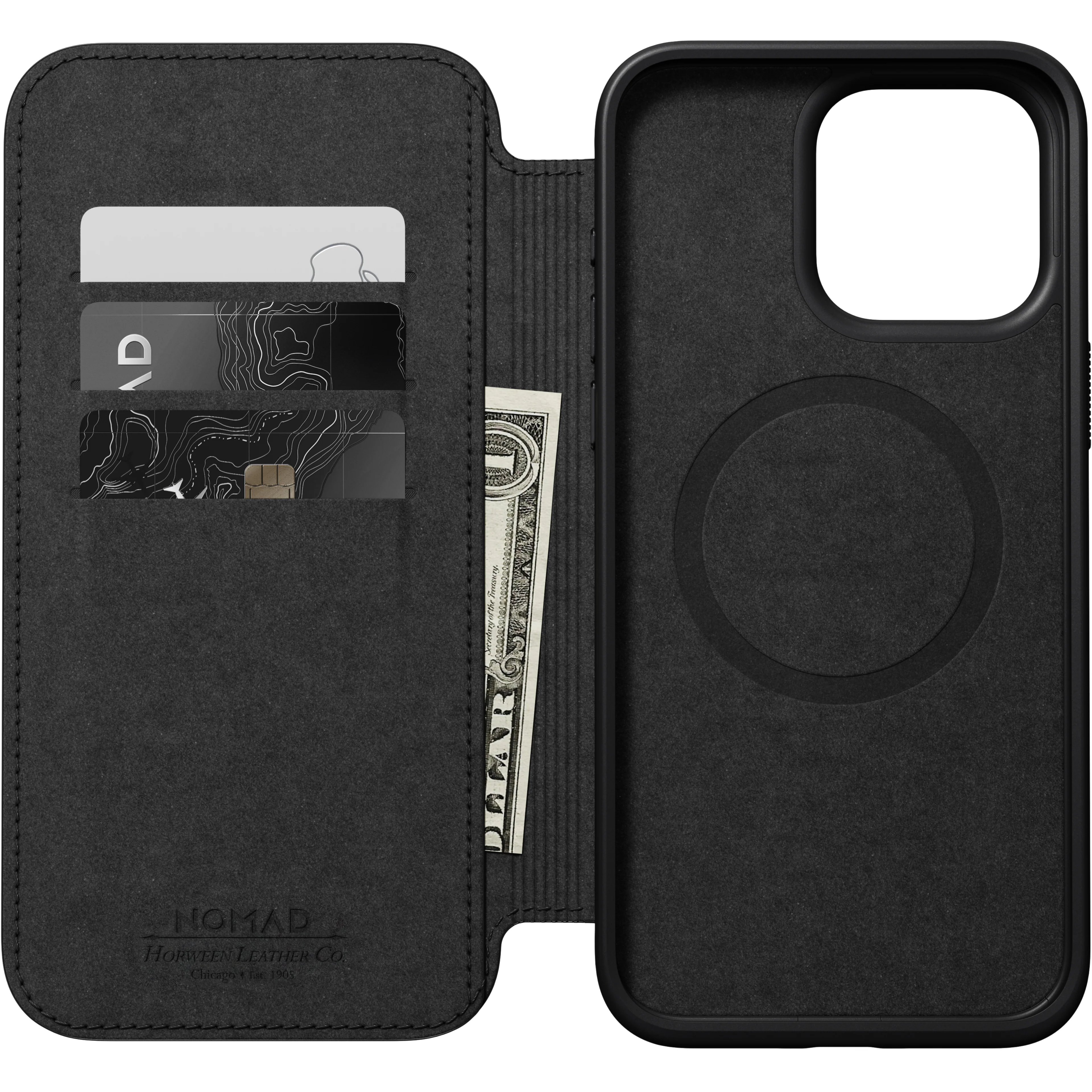 Nomad Modern Horween leather folio iPhone 15 Pro Max - Image 13