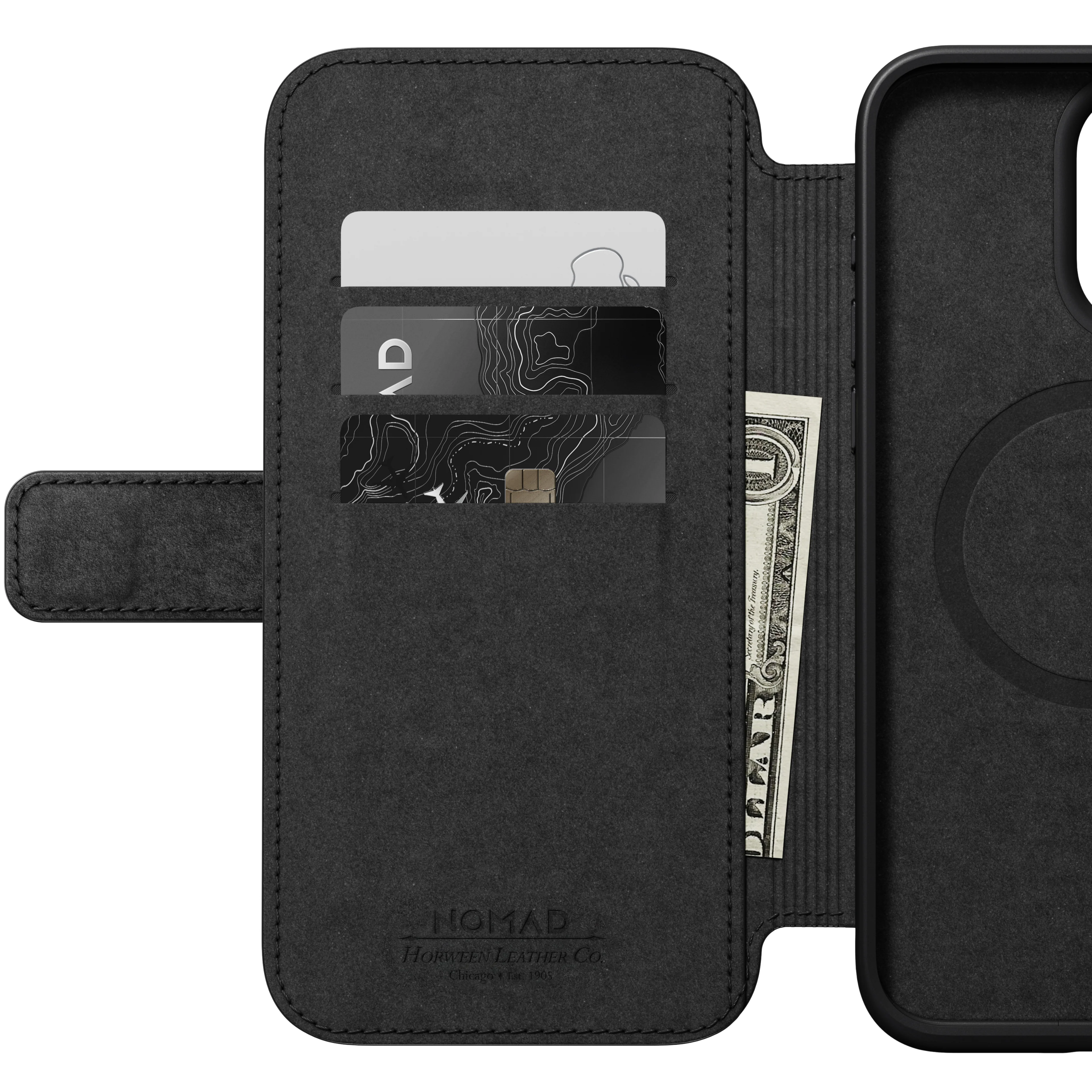 Nomad Modern Horween leather folio iPhone 15 Pro Max - Image 14