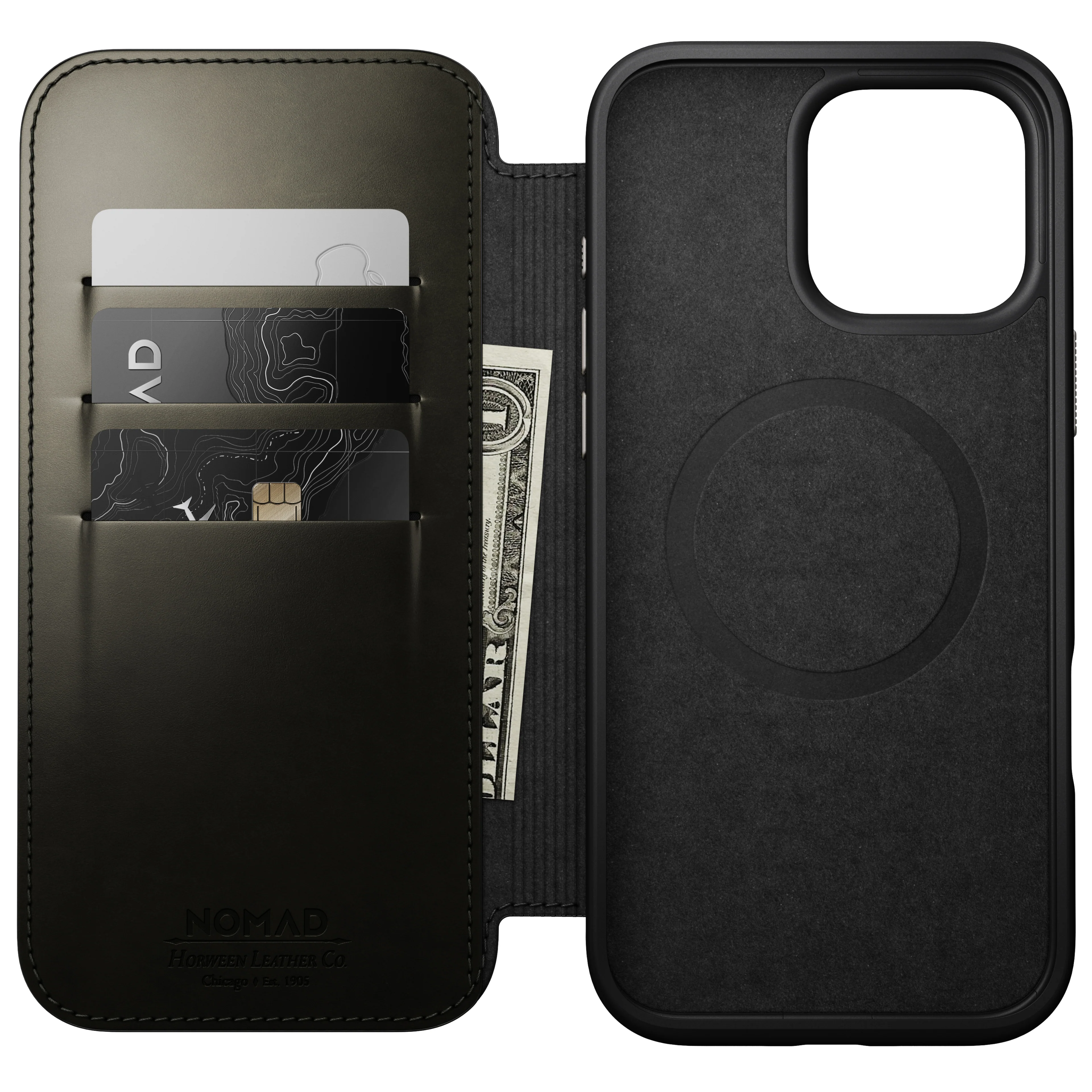 Nomad Modern Horween leather folio iPhone 16 Pro Max - Image 20