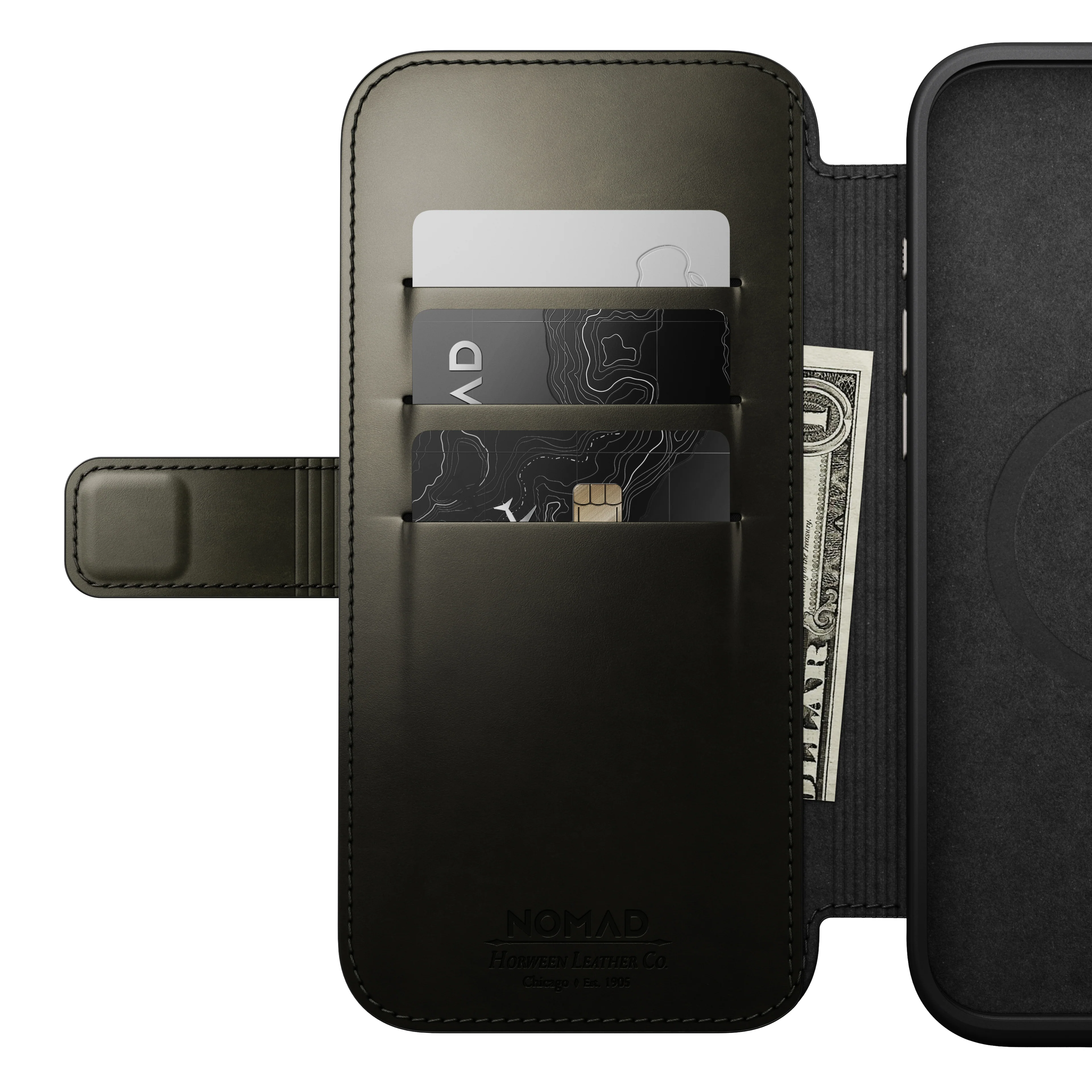 Nomad Modern Horween leather folio iPhone 16 Pro Max - Image 21