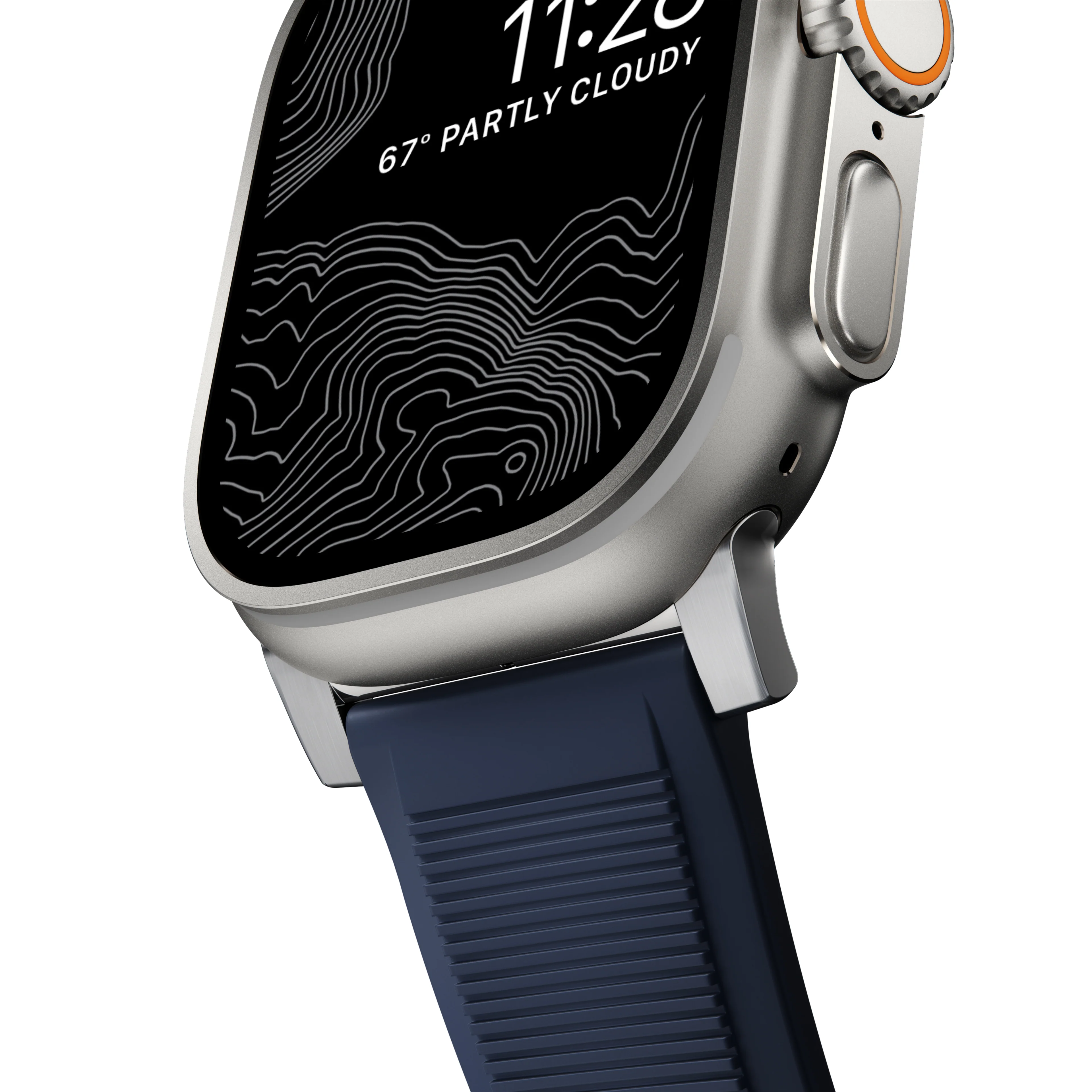 Nomad Rugged band / silver hardware (45-49mm) - Image 13
