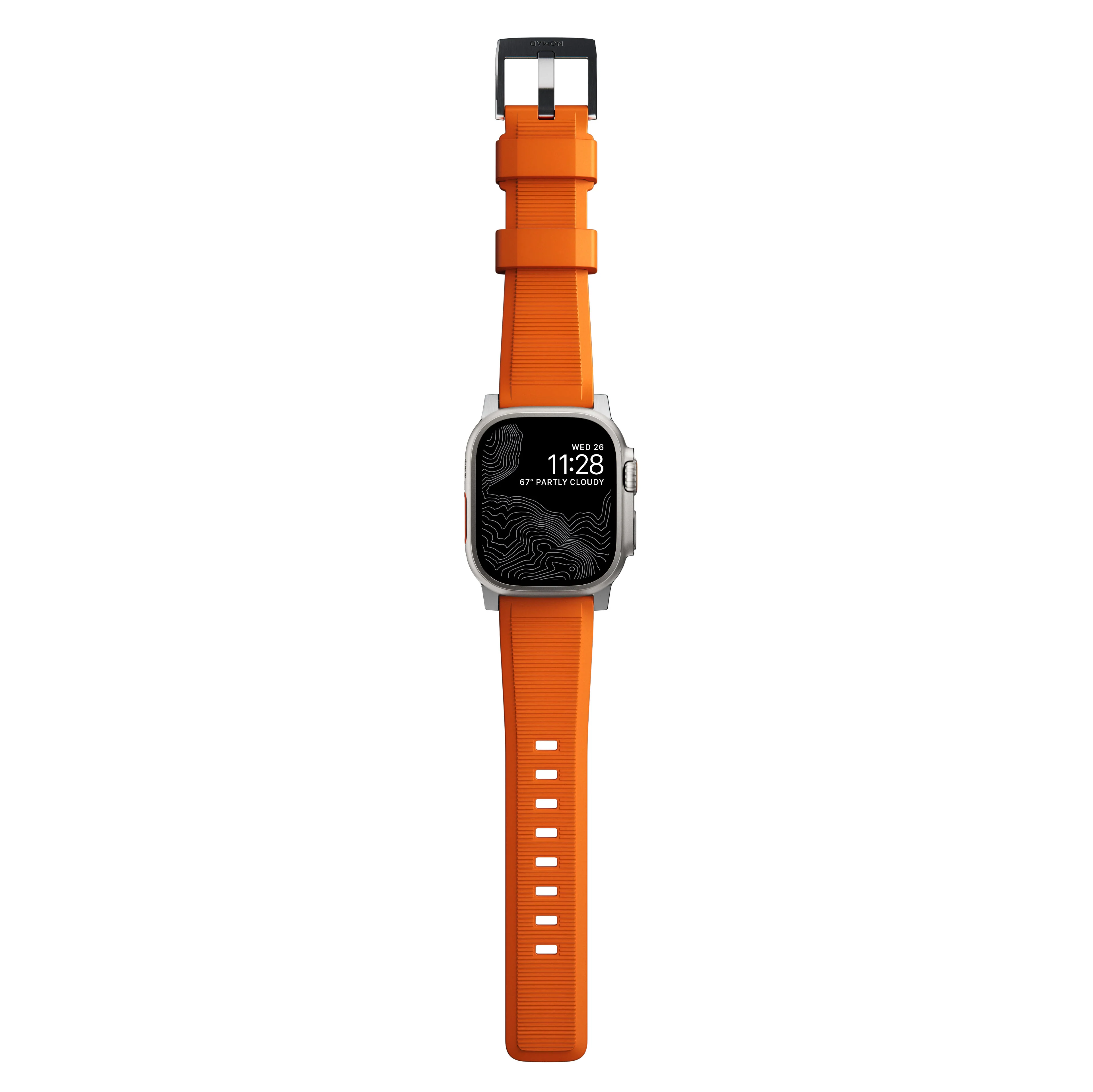 Nomad Rugged band / silver hardware (45-49mm) - Image 24