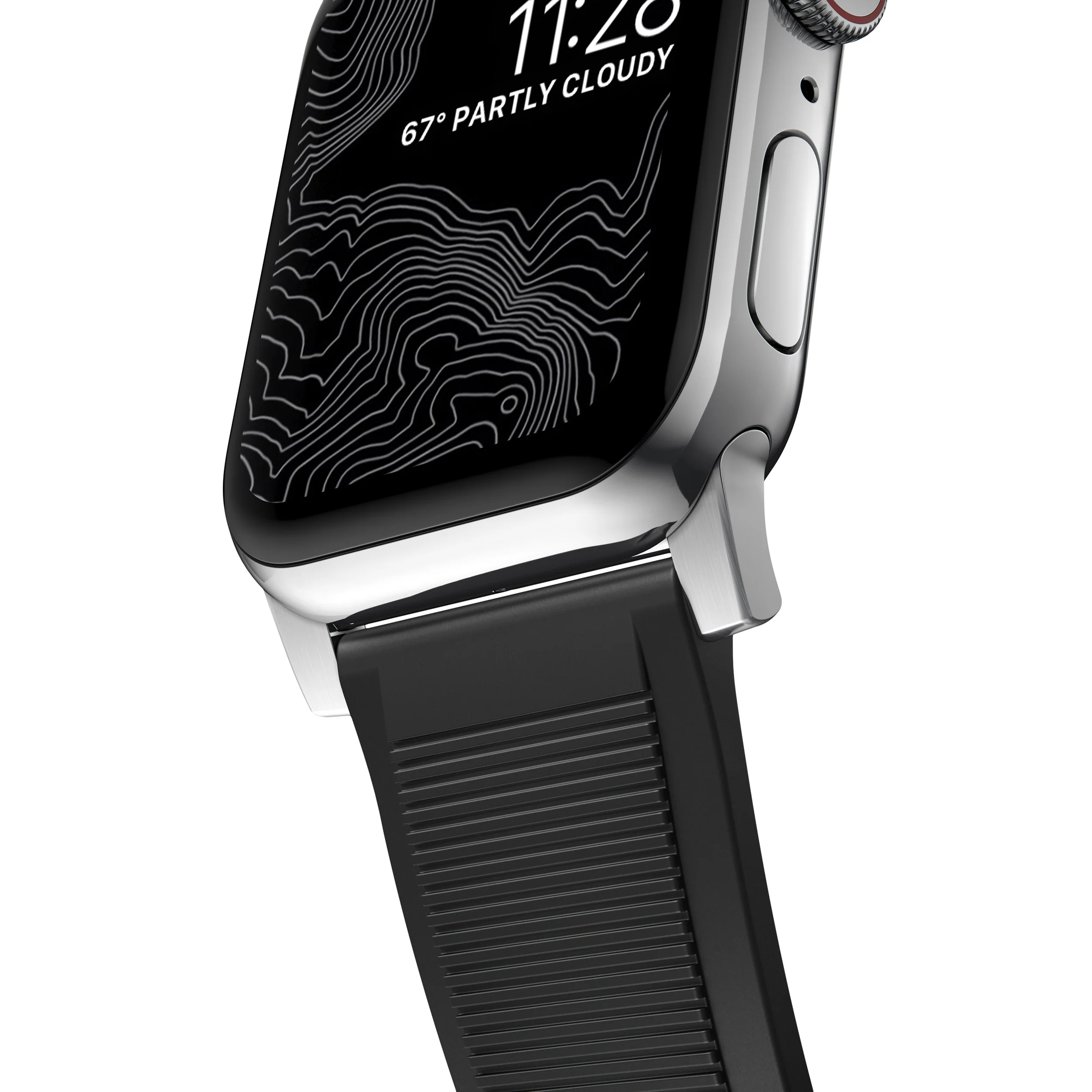 Nomad Rugged band / silver hardware (45-49mm) - Image 4