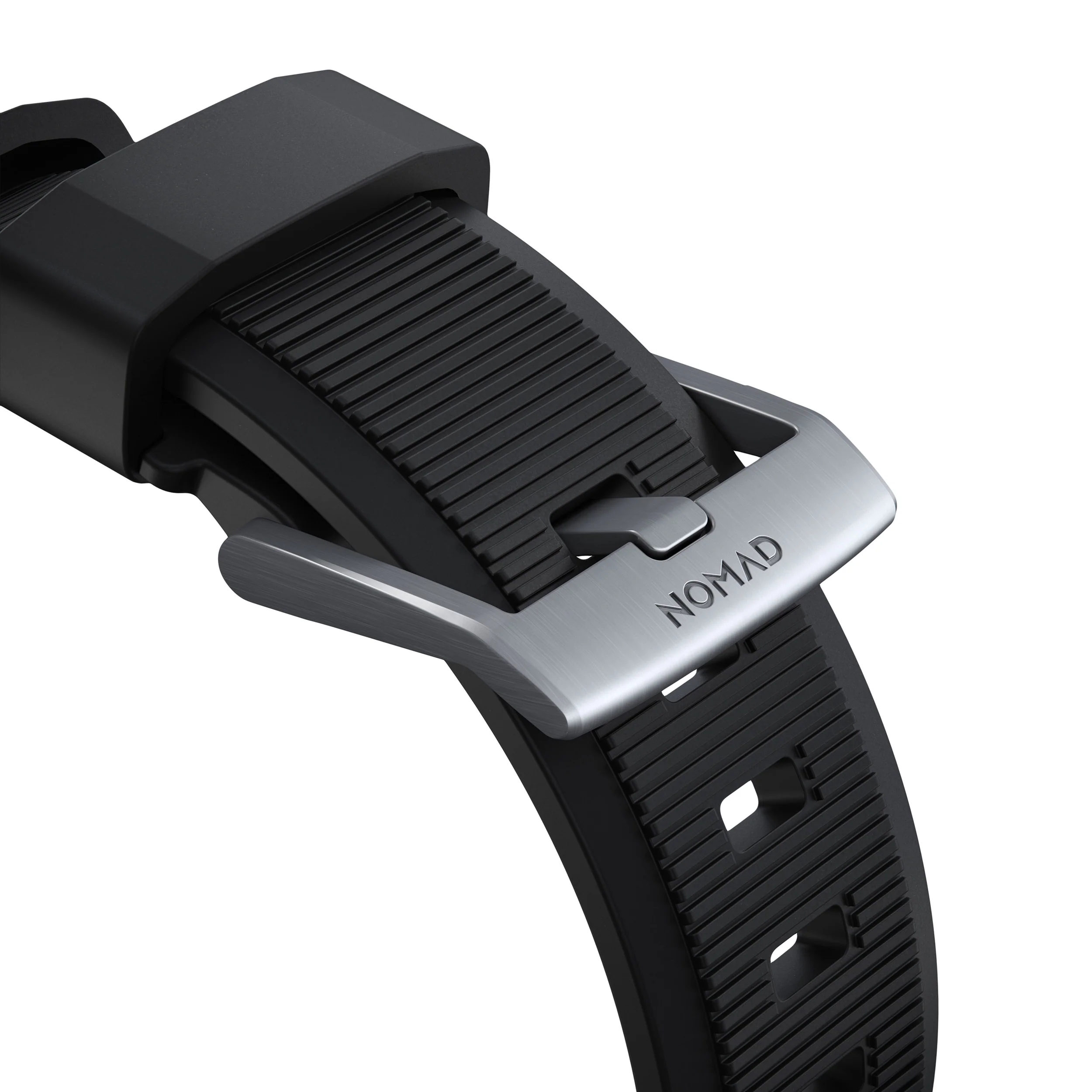 Nomad Rugged band / silver hardware (45-49mm) - Image 6