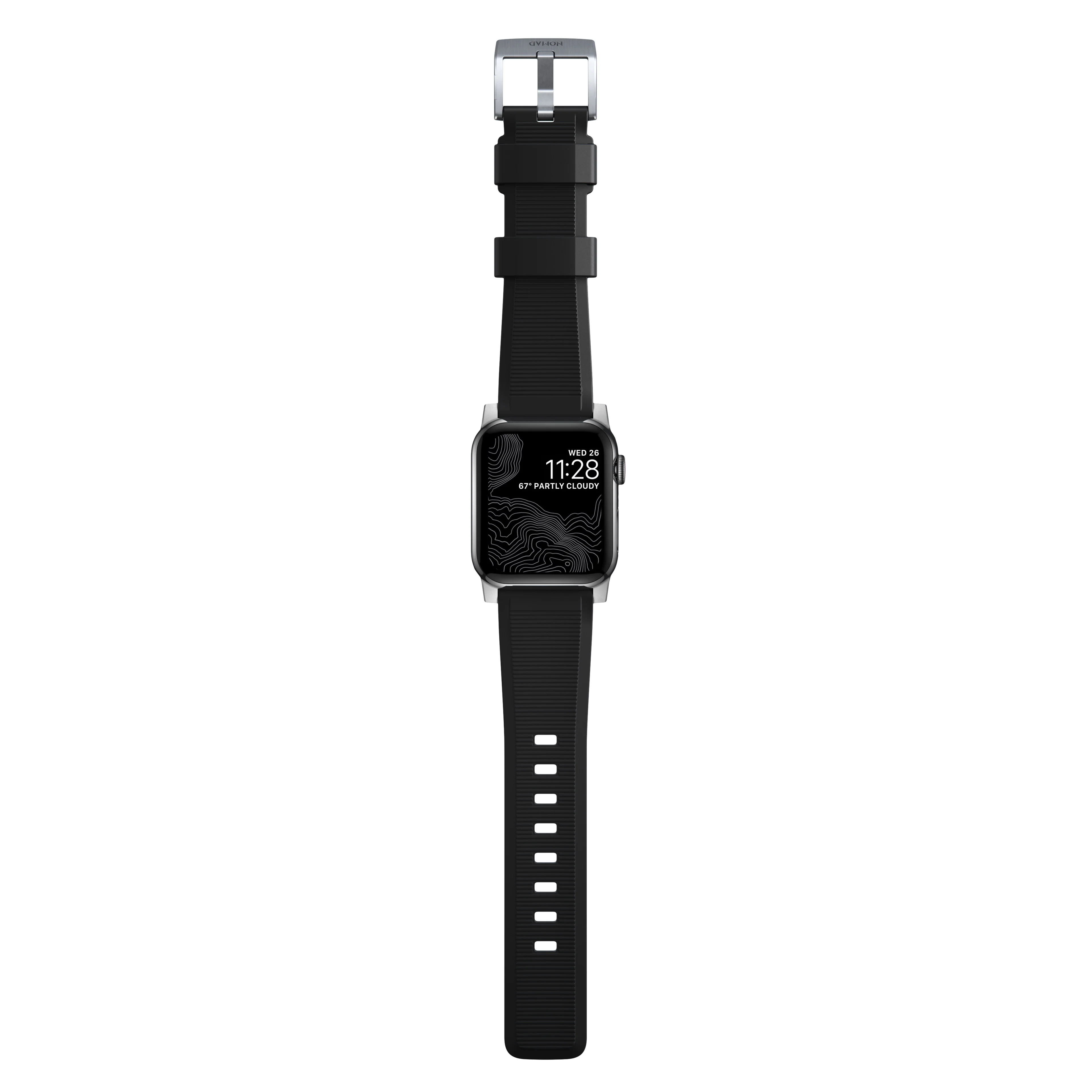 Nomad Rugged band / silver hardware (45-49mm) - Image 7
