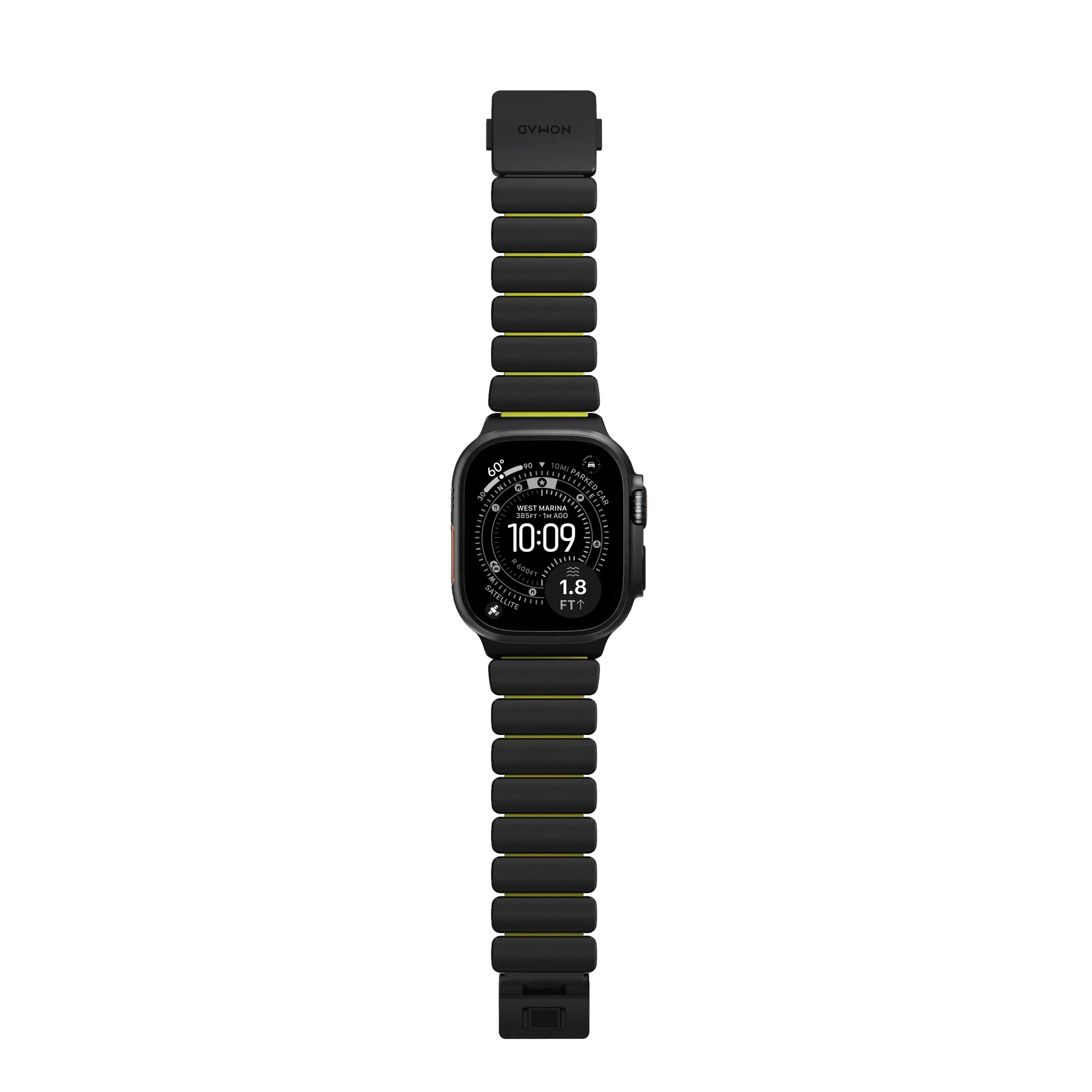 Nomad Stratos band black hardware (45-49mm) - Image 40