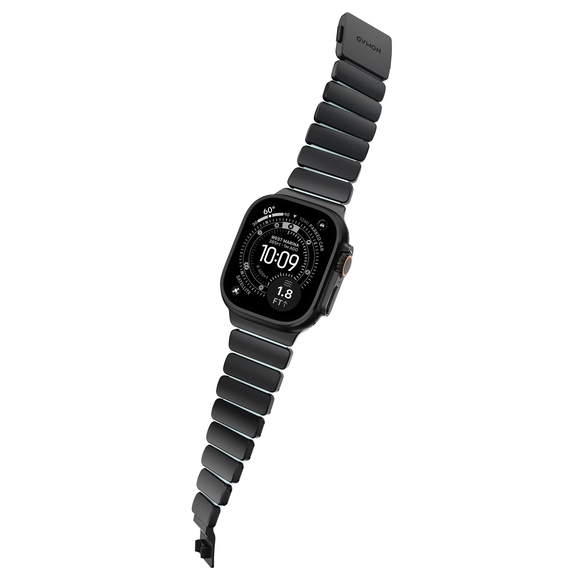Nomad Stratos band black hardware (45-49mm) - Image 66