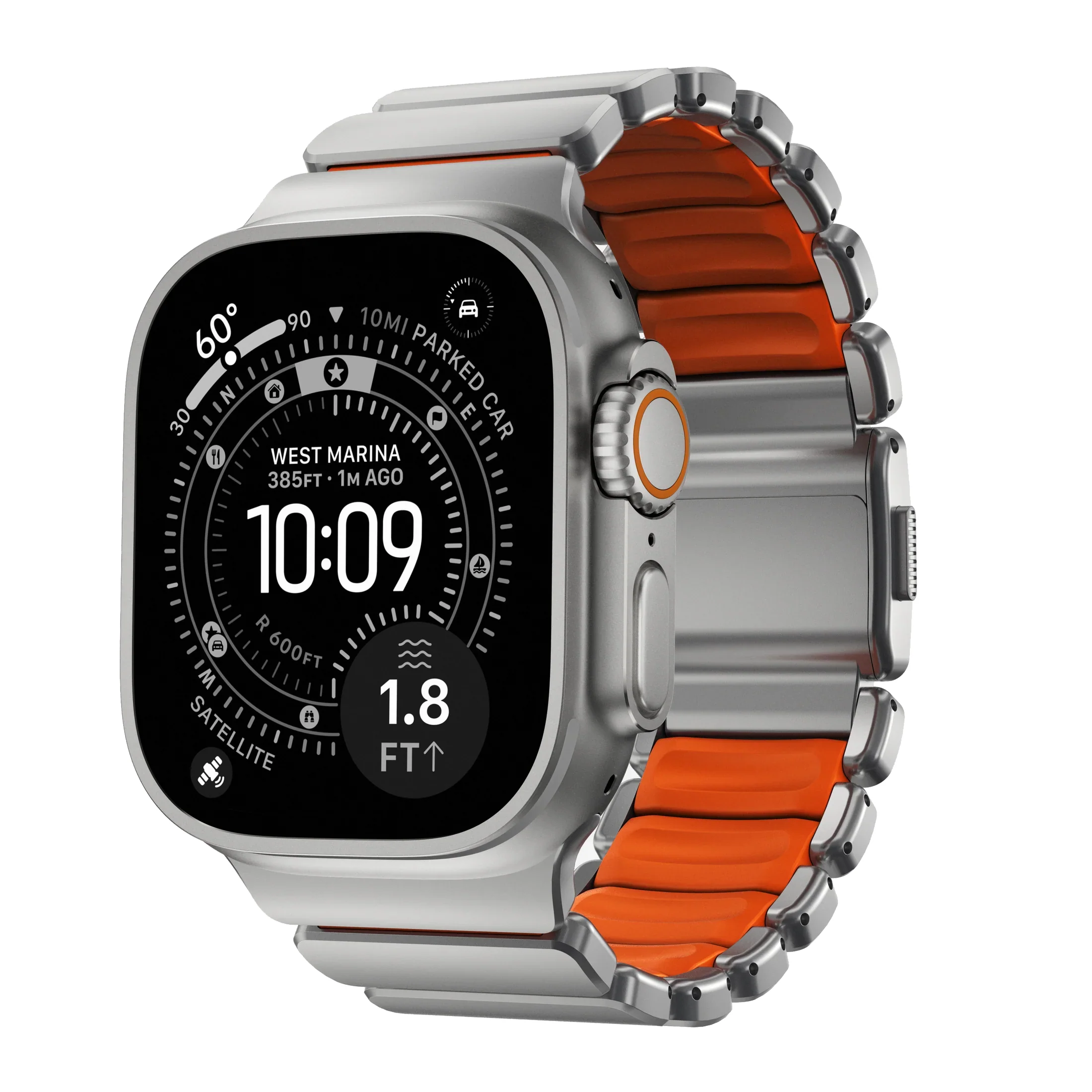 Nomad Stratos band natural hardware (45-49mm) - Image 15