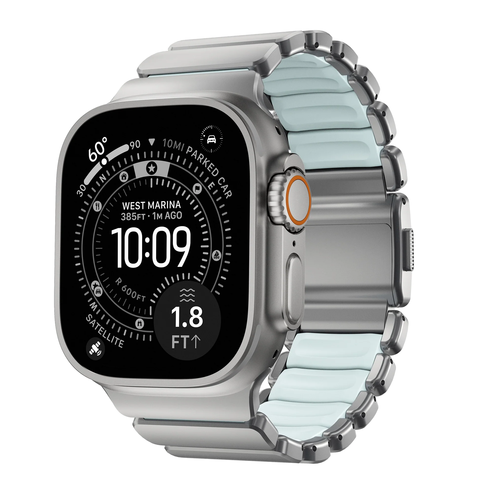 Nomad Stratos band natural hardware (45-49mm) - Image 50
