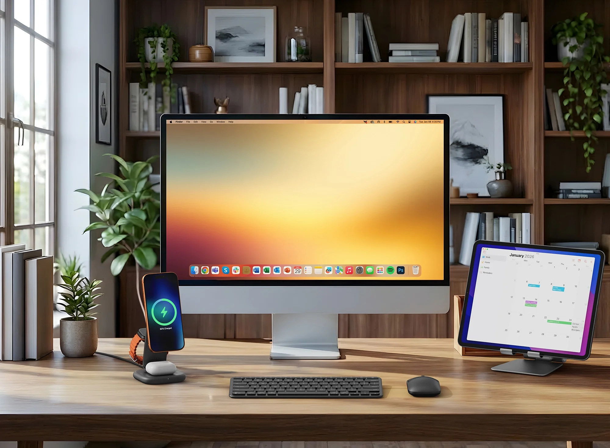 Satechi 3-in-1 Foldable Qi2.2 wireless charging stand (25W) - Image 13