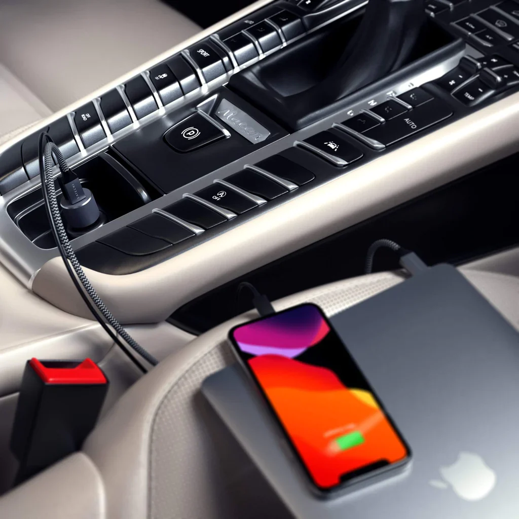 Satechi 2-Port car charger (72W) - Image 7
