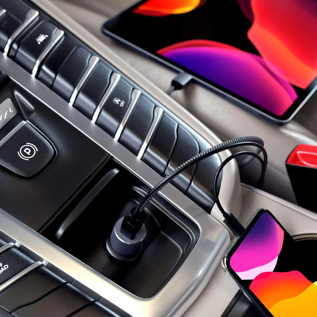 Satechi 2-Port car charger (72W) - Image 9