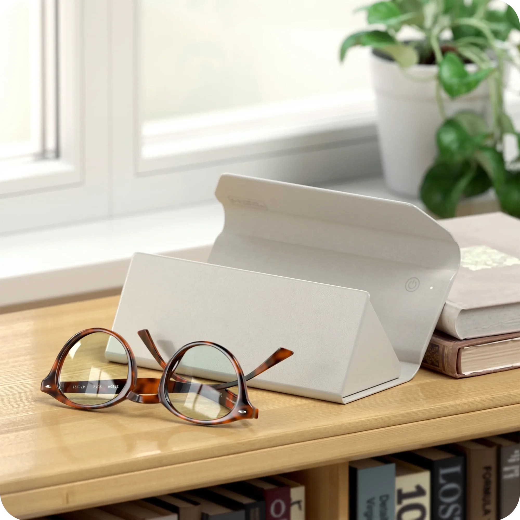 Satechi FindAll vegan-leather glasses case with Find My - Image 5