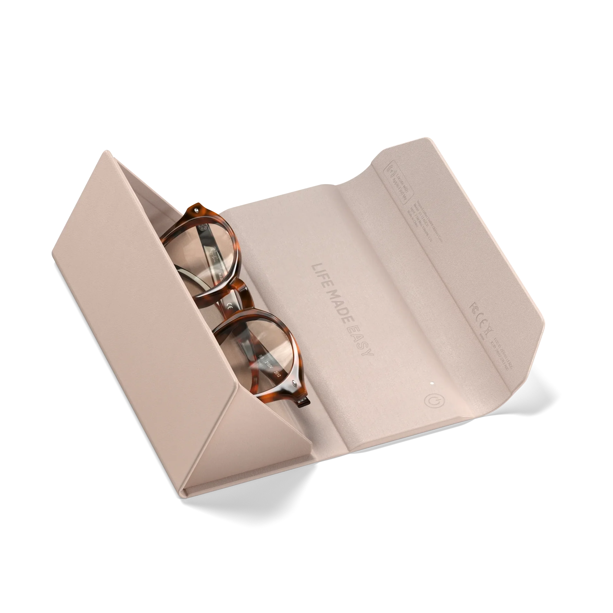 Satechi FindAll vegan-leather glasses case with Find My - Image 8