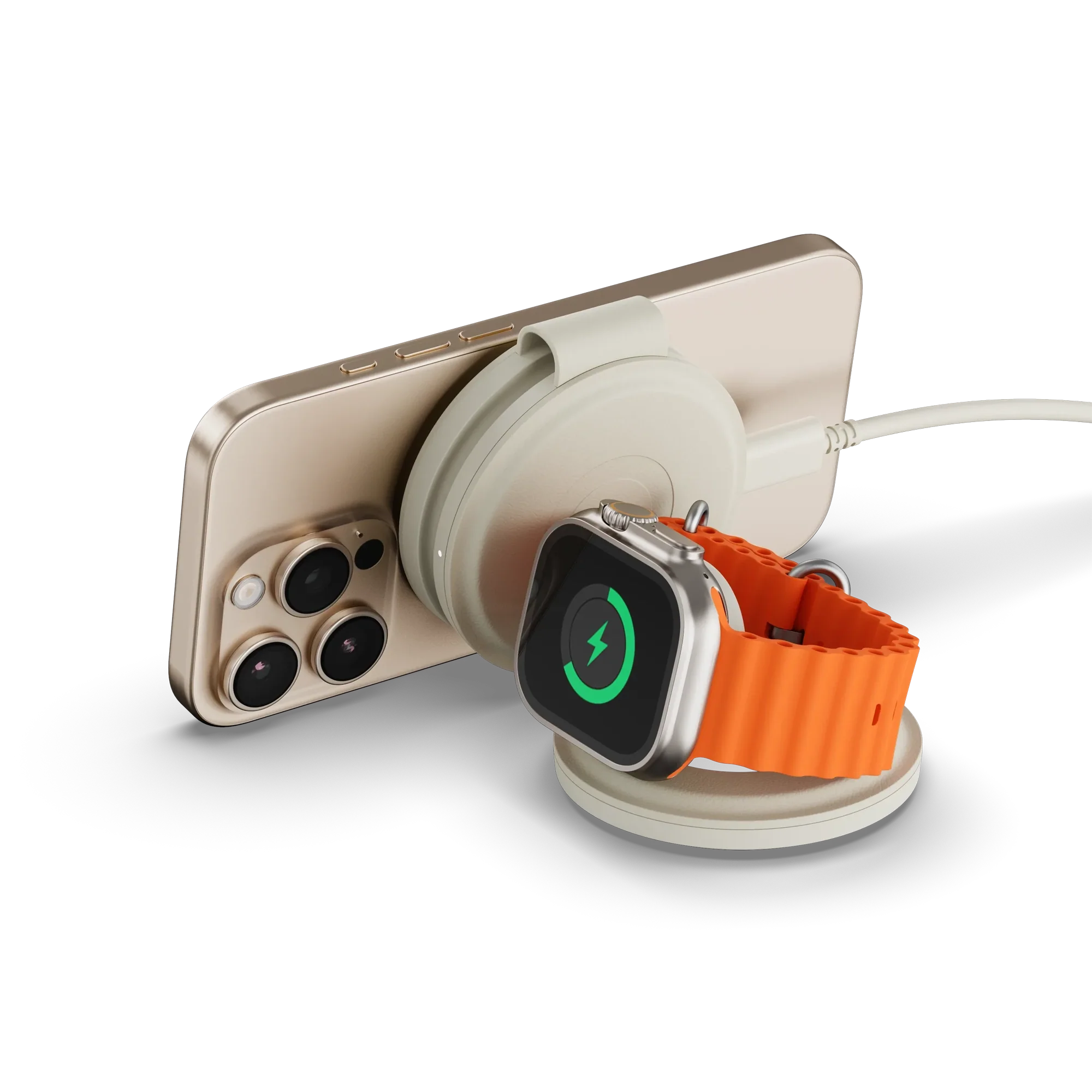 Satechi OntheGo 3-in-1 Qi2 wireless charger (15W) - Image 3