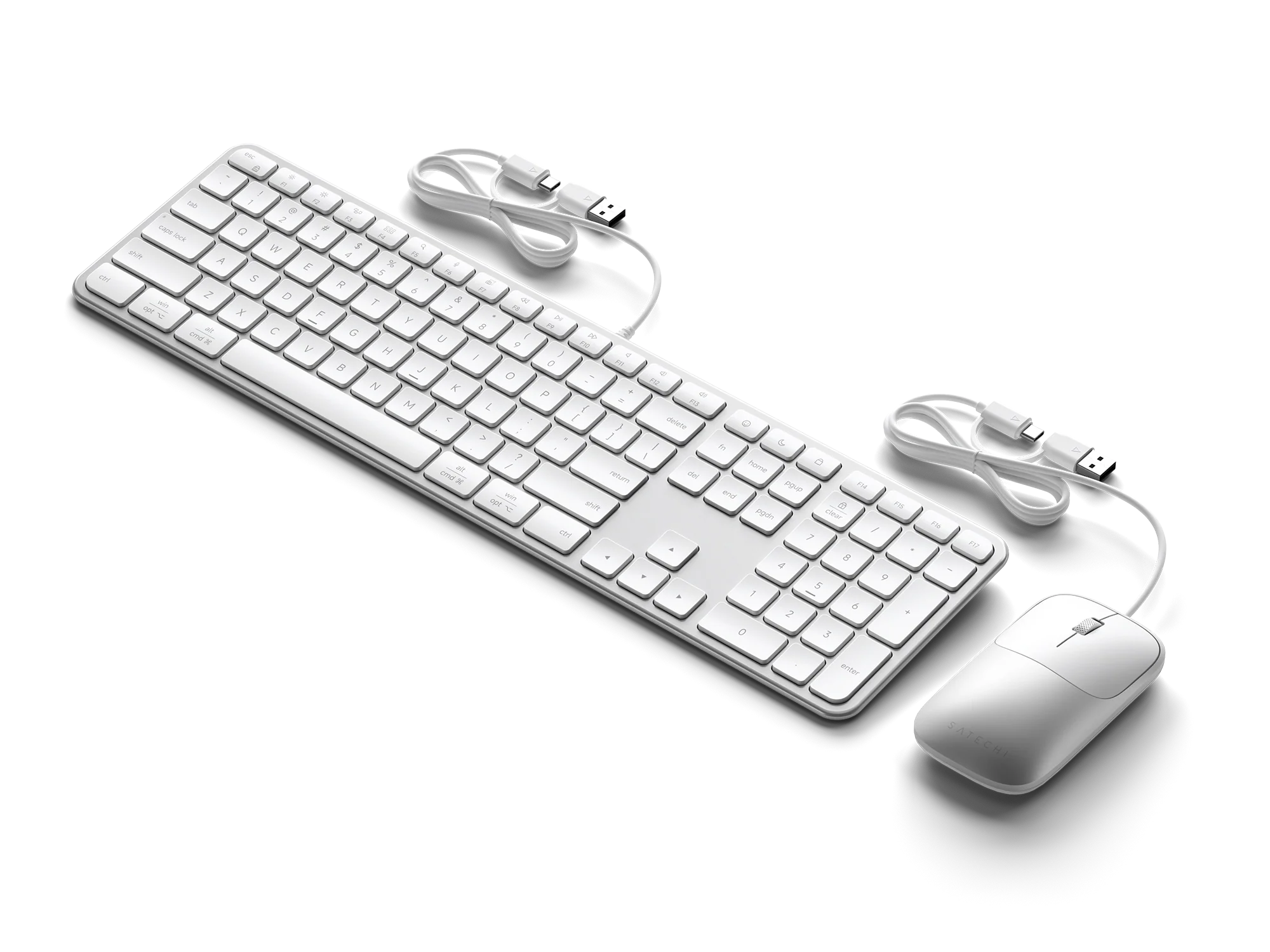 Satechi Slim CLX3 wired mouse & keyboard combo - Image 2