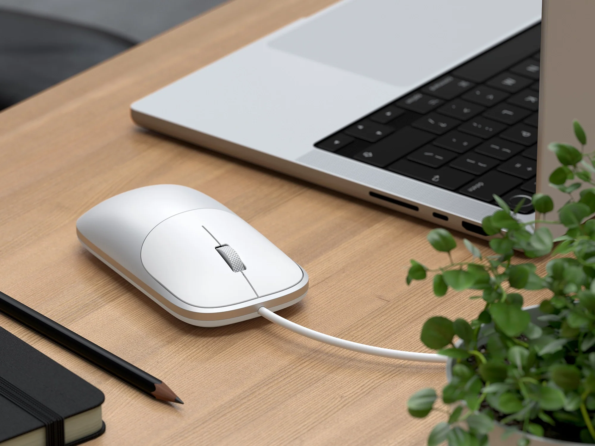 Satechi Slim LX wired mouse - Image 20