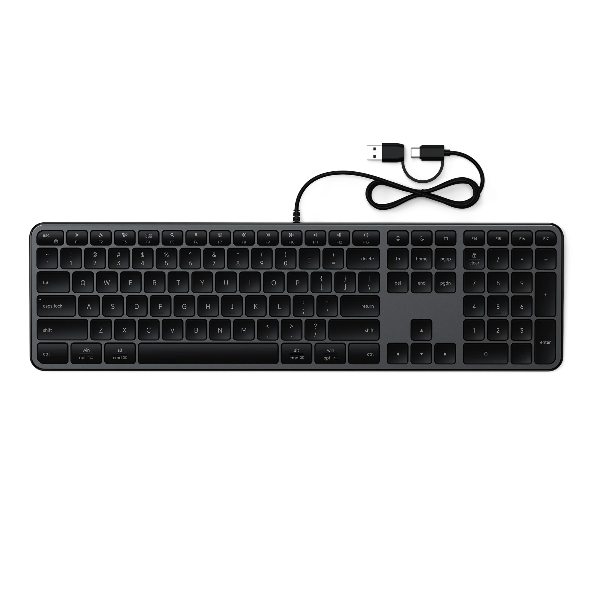 Satechi Slim LX3 wired keyboard - Image 2