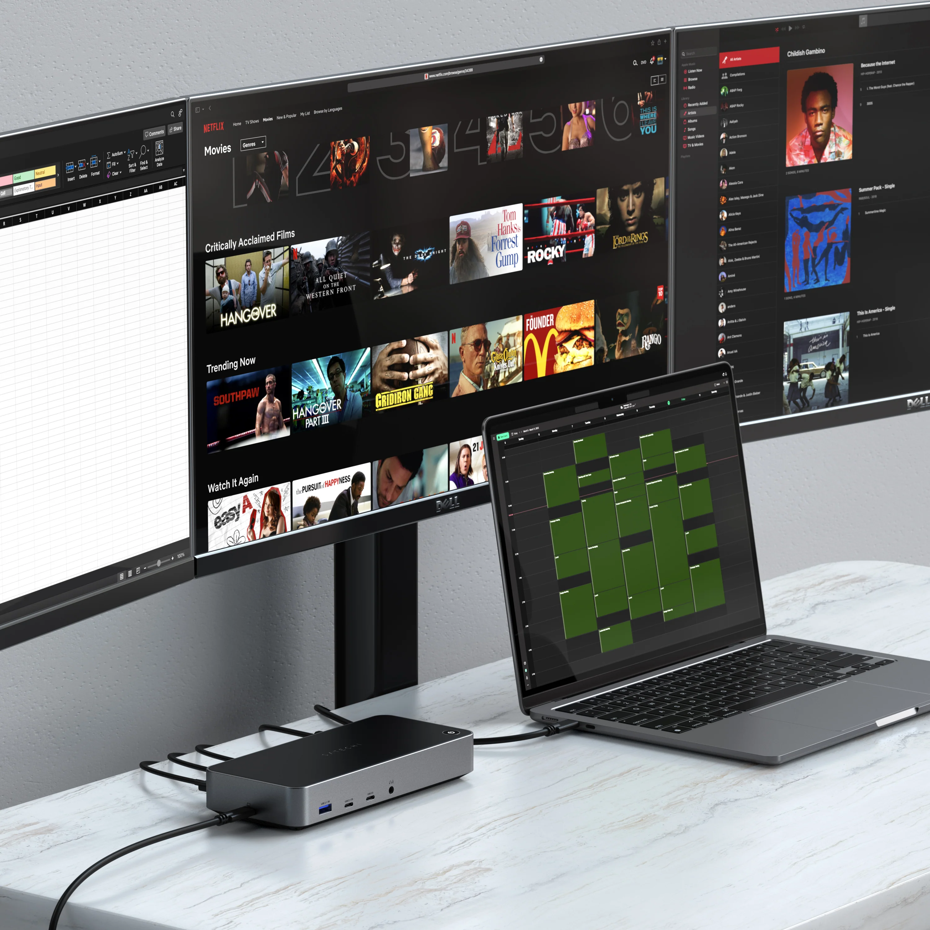 Satechi Triple 4K display docking station - Image 7