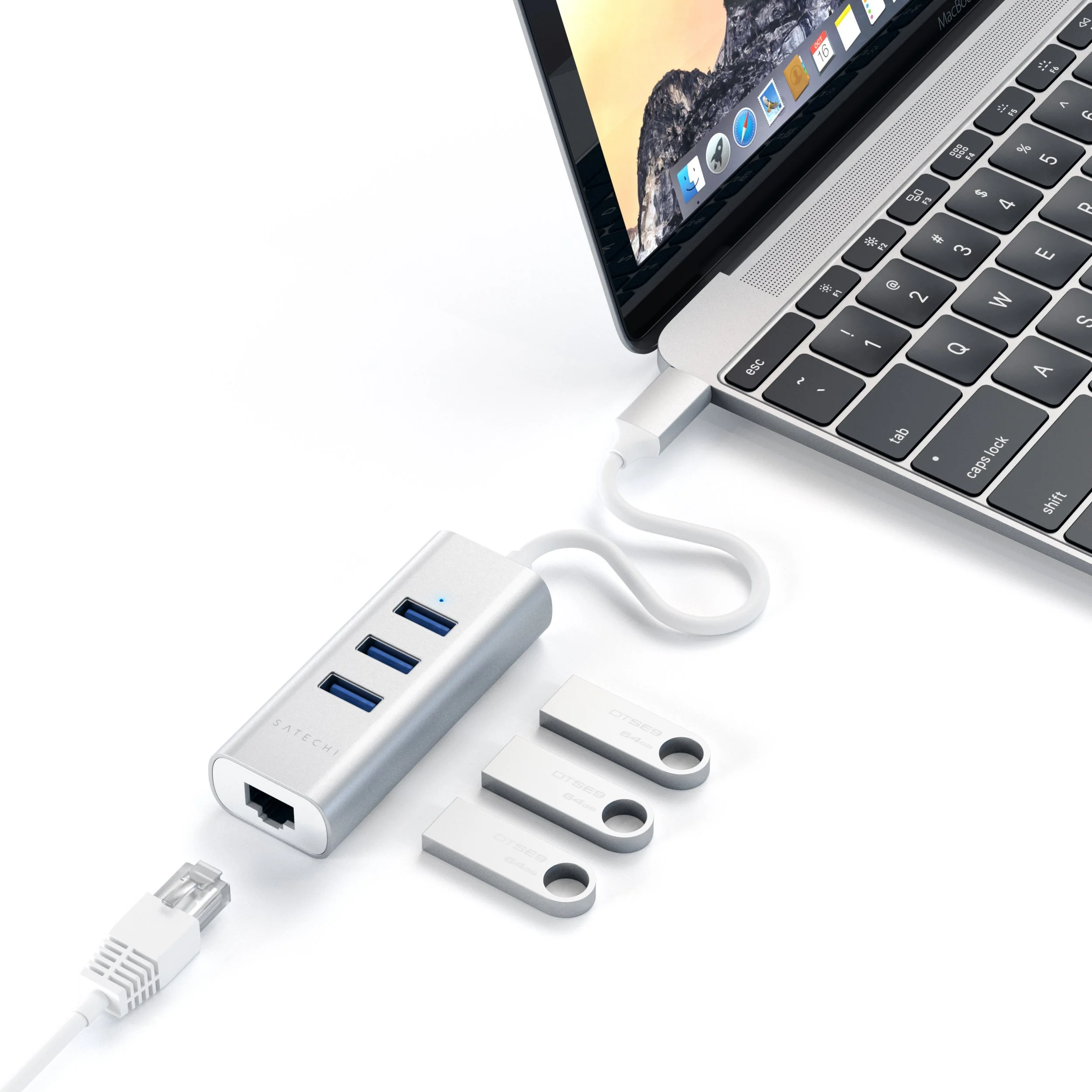 Satechi USB-C 2-in-1 hub (ethernet) - Image 10
