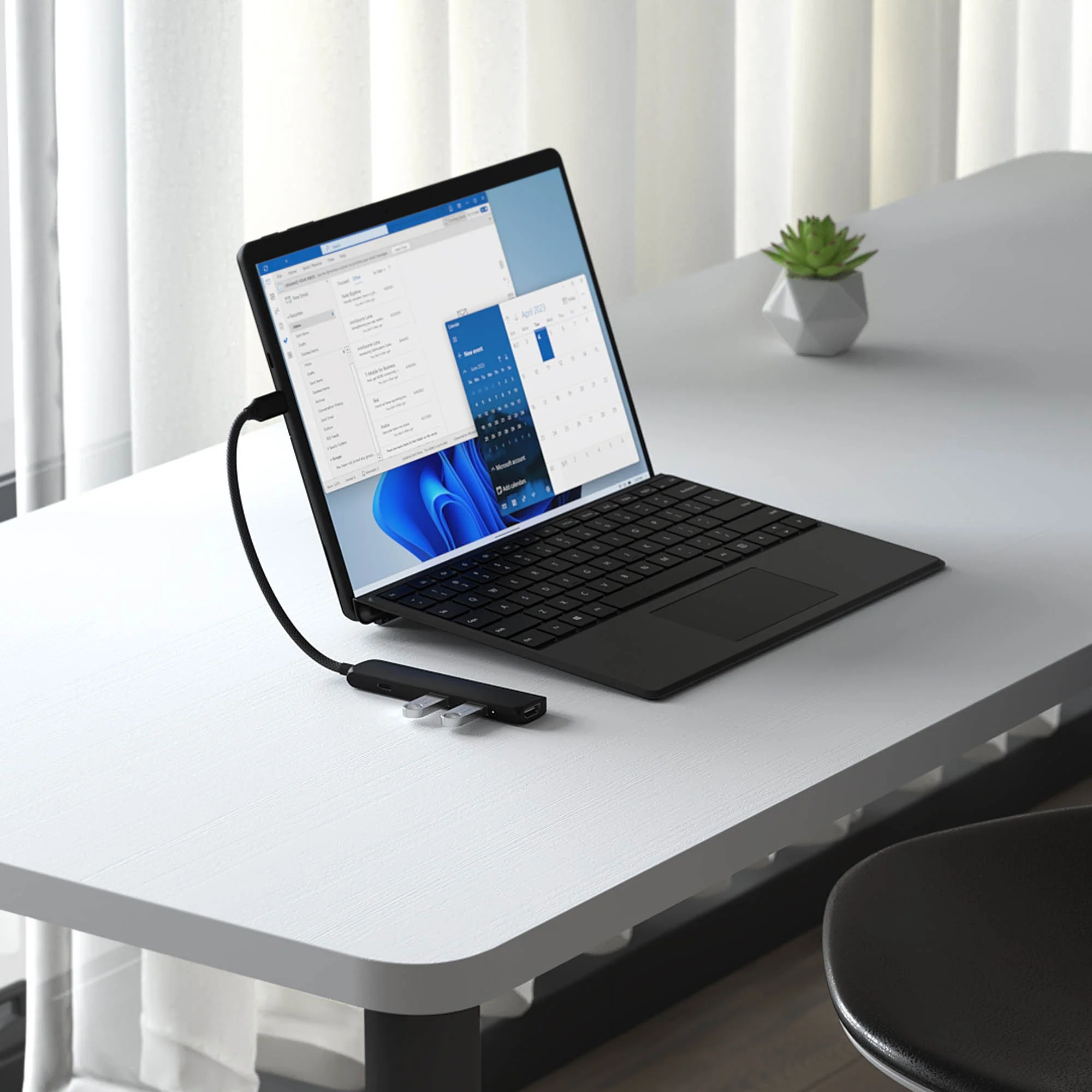 Satechi USB-C 4-in-1 Slim multiport adapter (4K) - Image 14