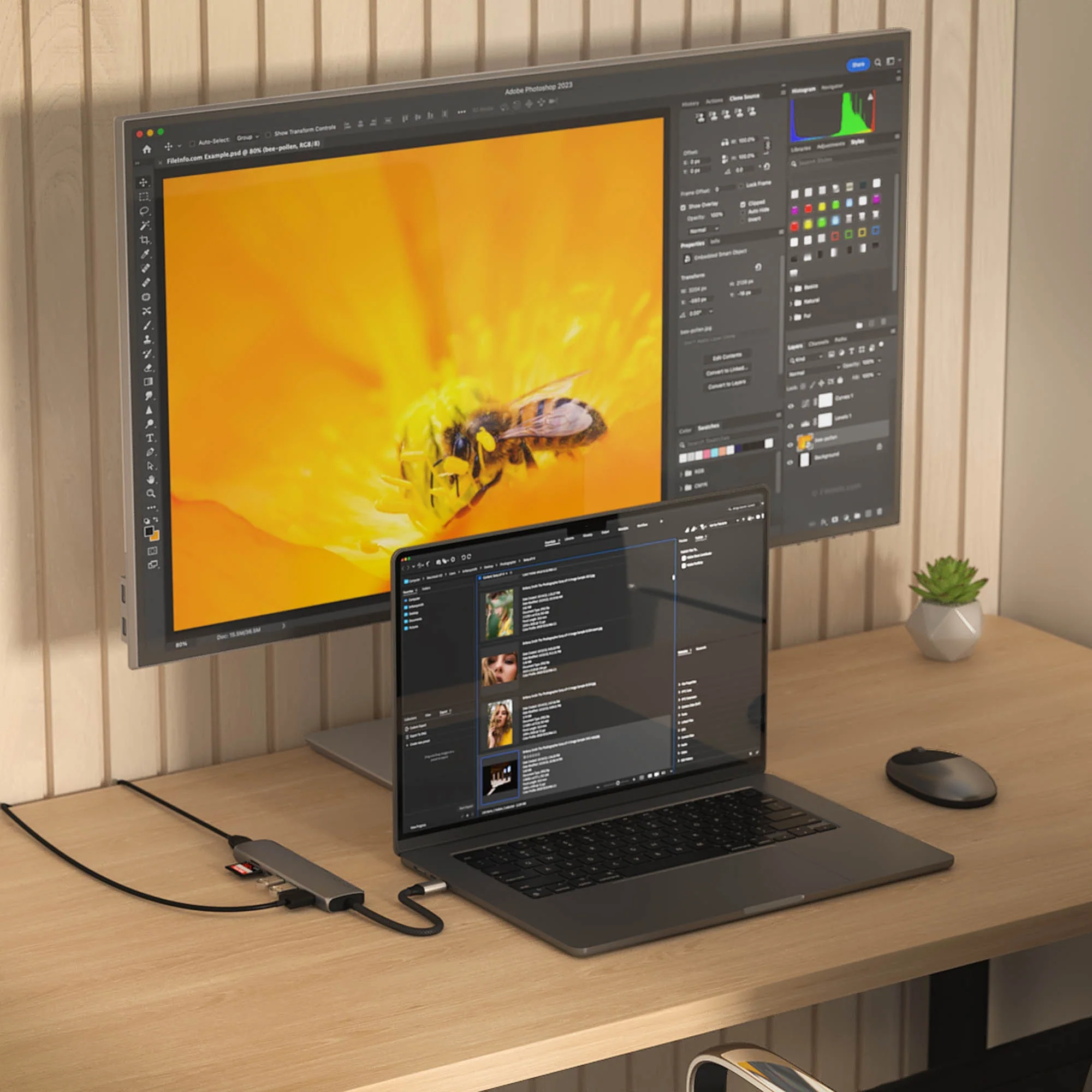 Satechi USB-C 7-in-1 Slim multiport adapter (ethernet) - Image 16