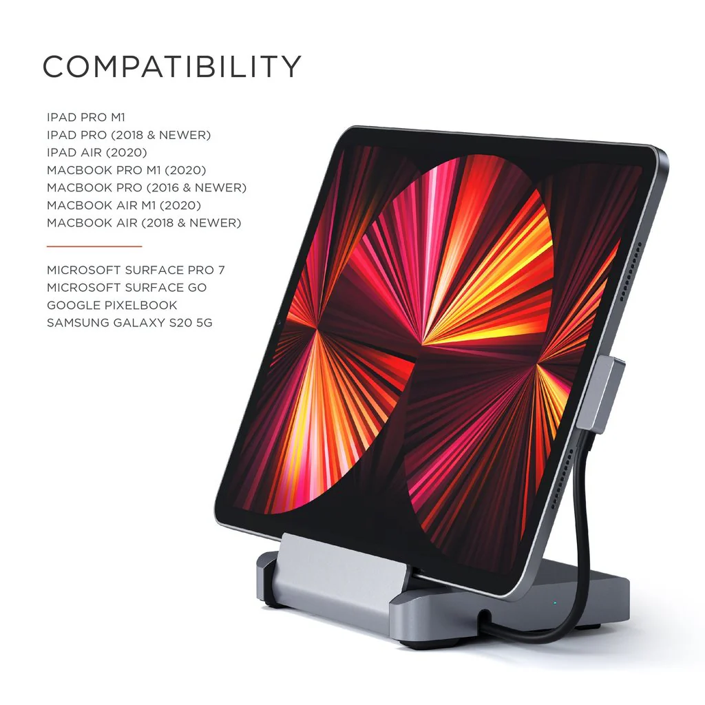 Satechi USB-C Stand/hub iPad Pro - Image 5