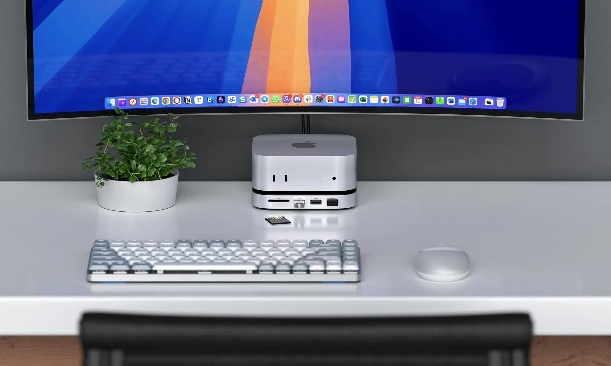 Satechi USB-C Stand/hub Mac mini M4 (SSD) - Image 7