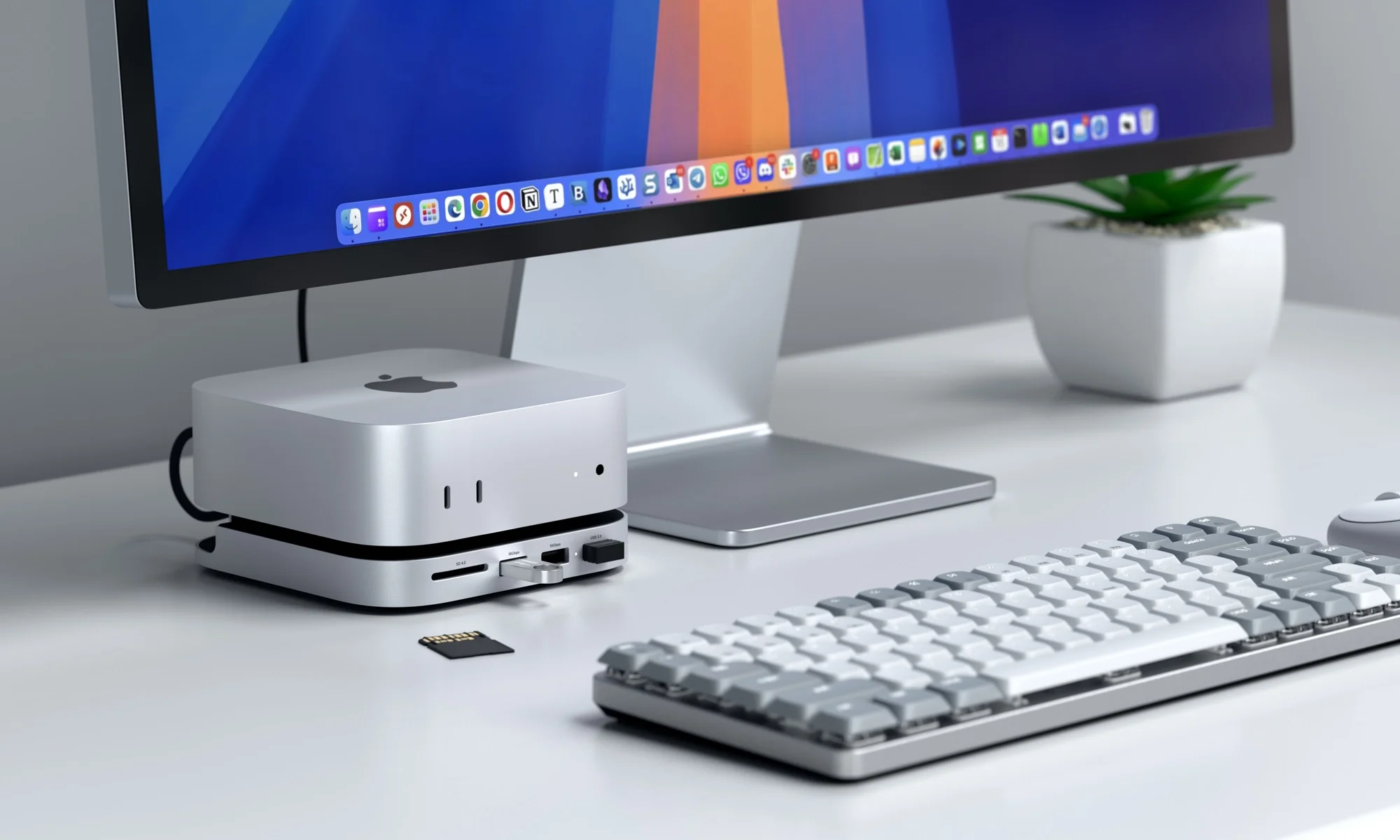 Satechi USB-C Stand/hub Mac mini M4 (SSD) - Image 9