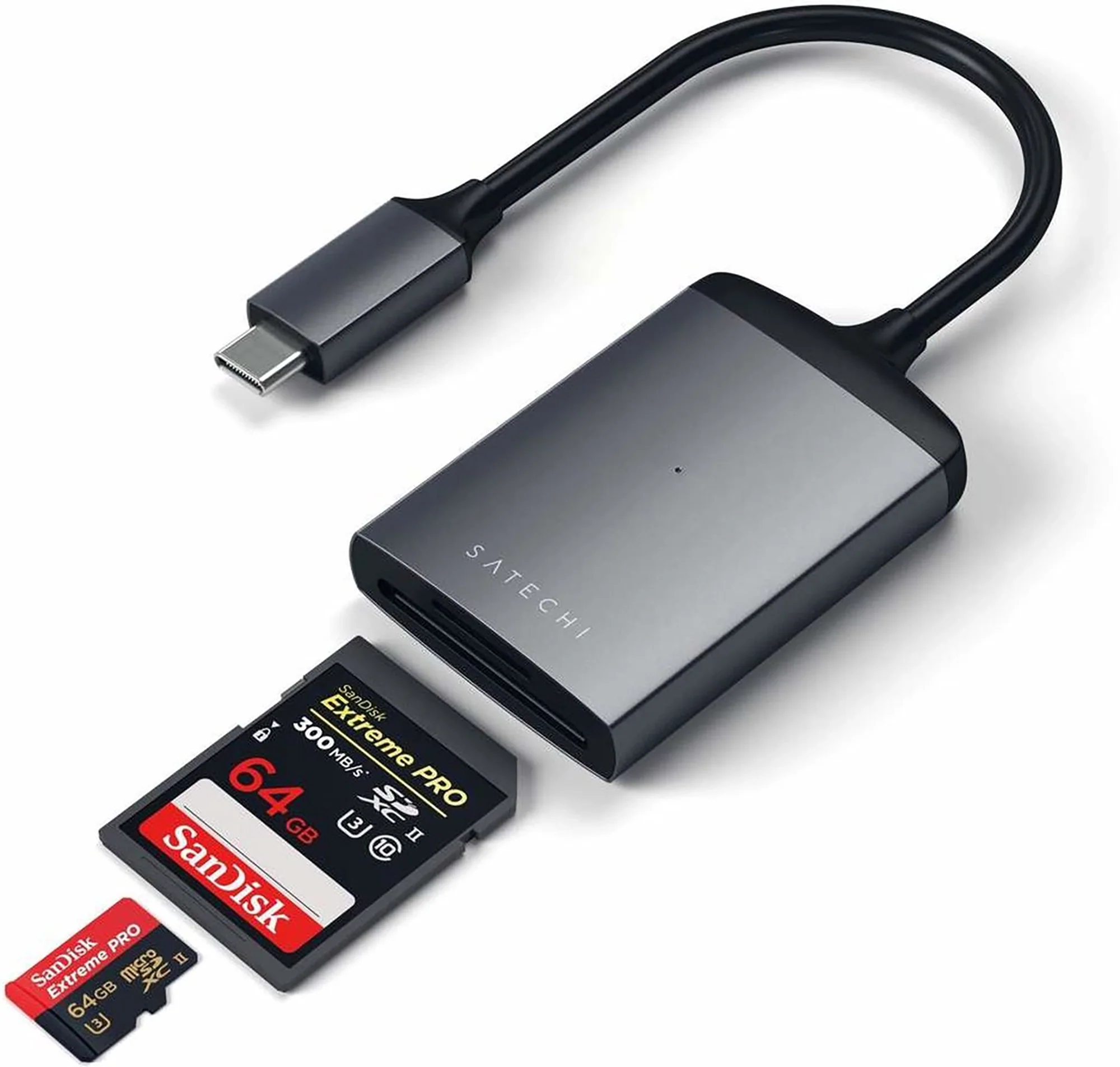 Satechi USB-C to UHS-II micro/SD card reader - Image 3