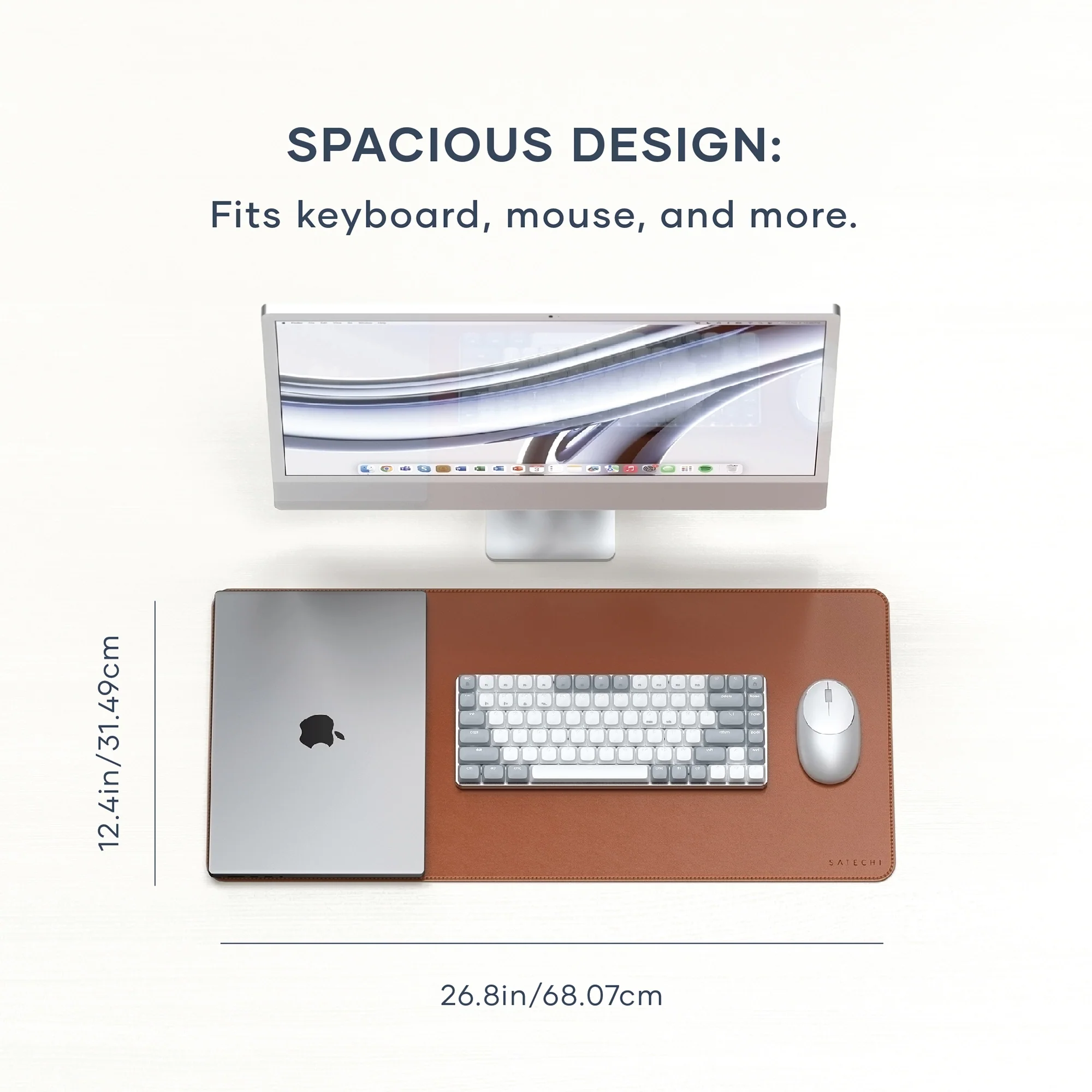 Satechi Vegan-leather premium desk mat - Image 29