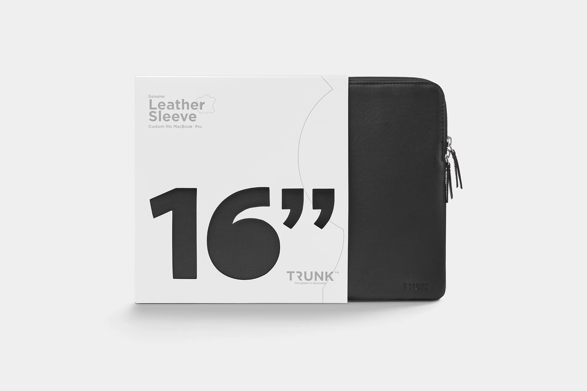 Trunk leather sleeve MacBook Pro 16" - Image 2