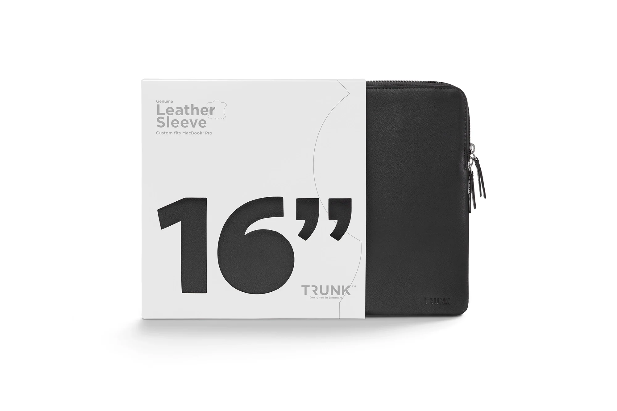 Trunk leather sleeve MacBook Pro 16" - Image 3