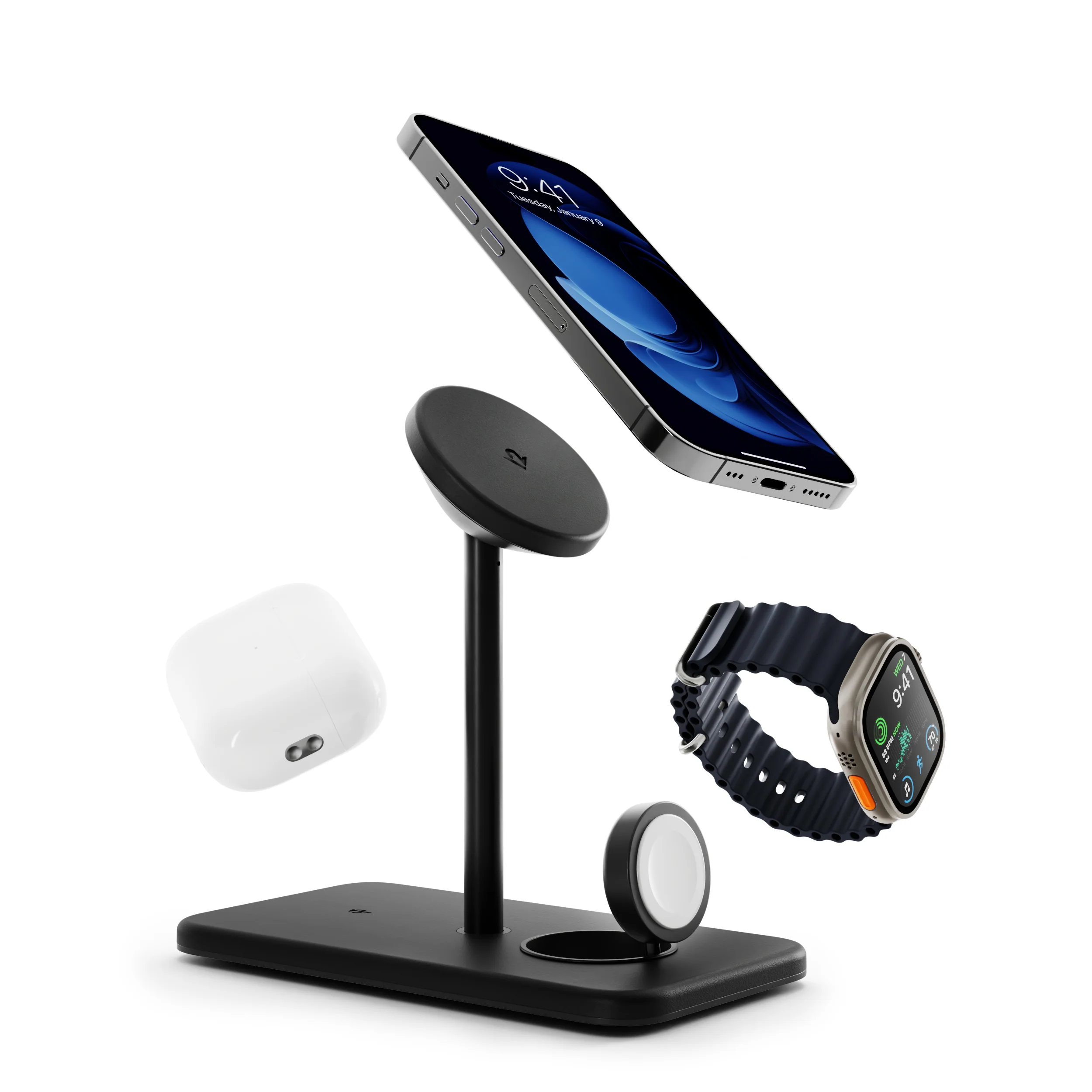 Twelve South HiRise 3 Deluxe 3-in-1 wireless charger Qi2 - Image 10
